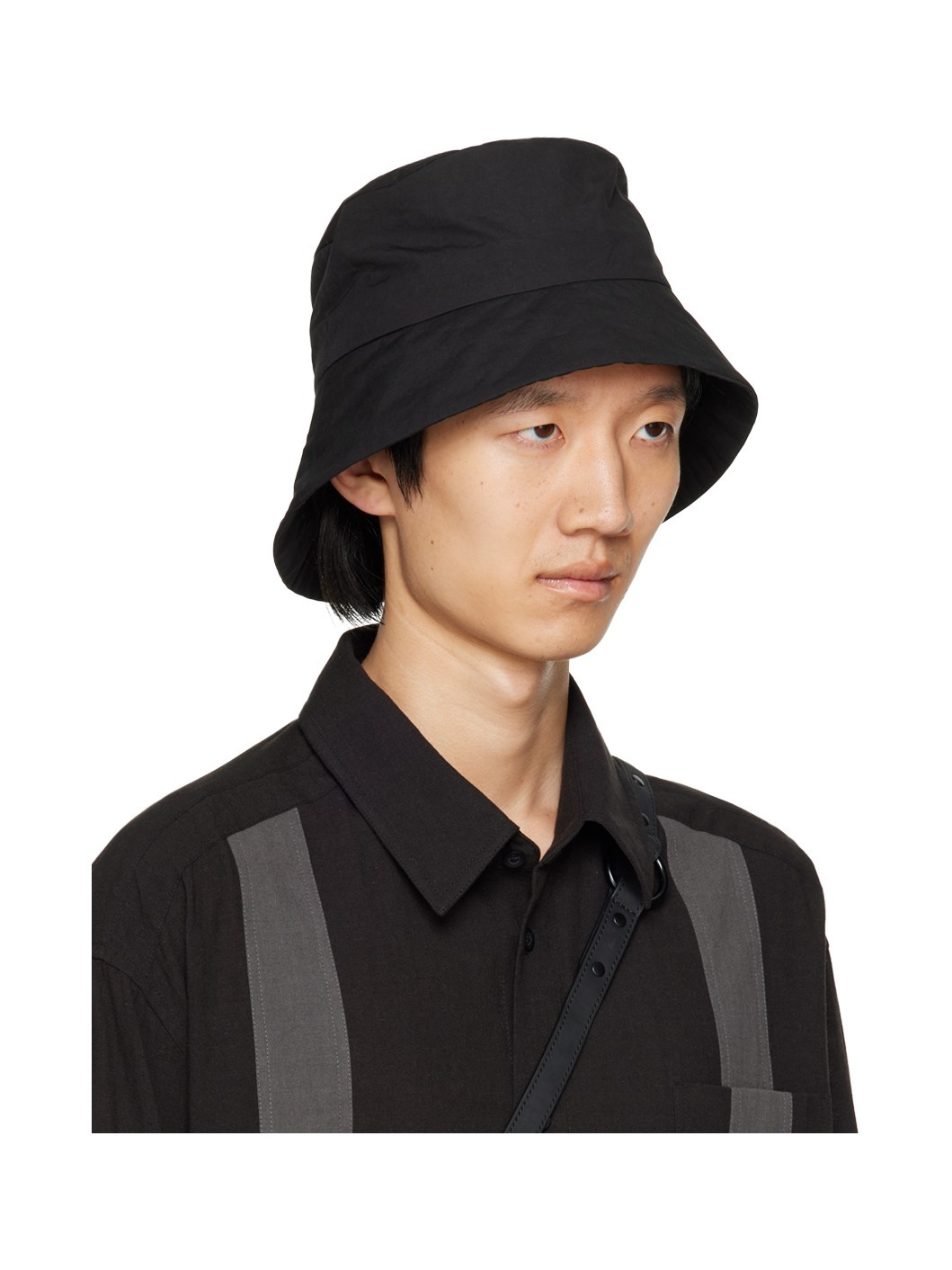 Black Uniform Bucket Hat - 2