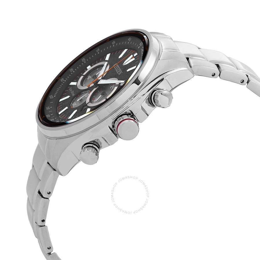 Citizen - Citizen Chronograph Eco-Drive Black Dial Men's Watch CA4561-89E - 2