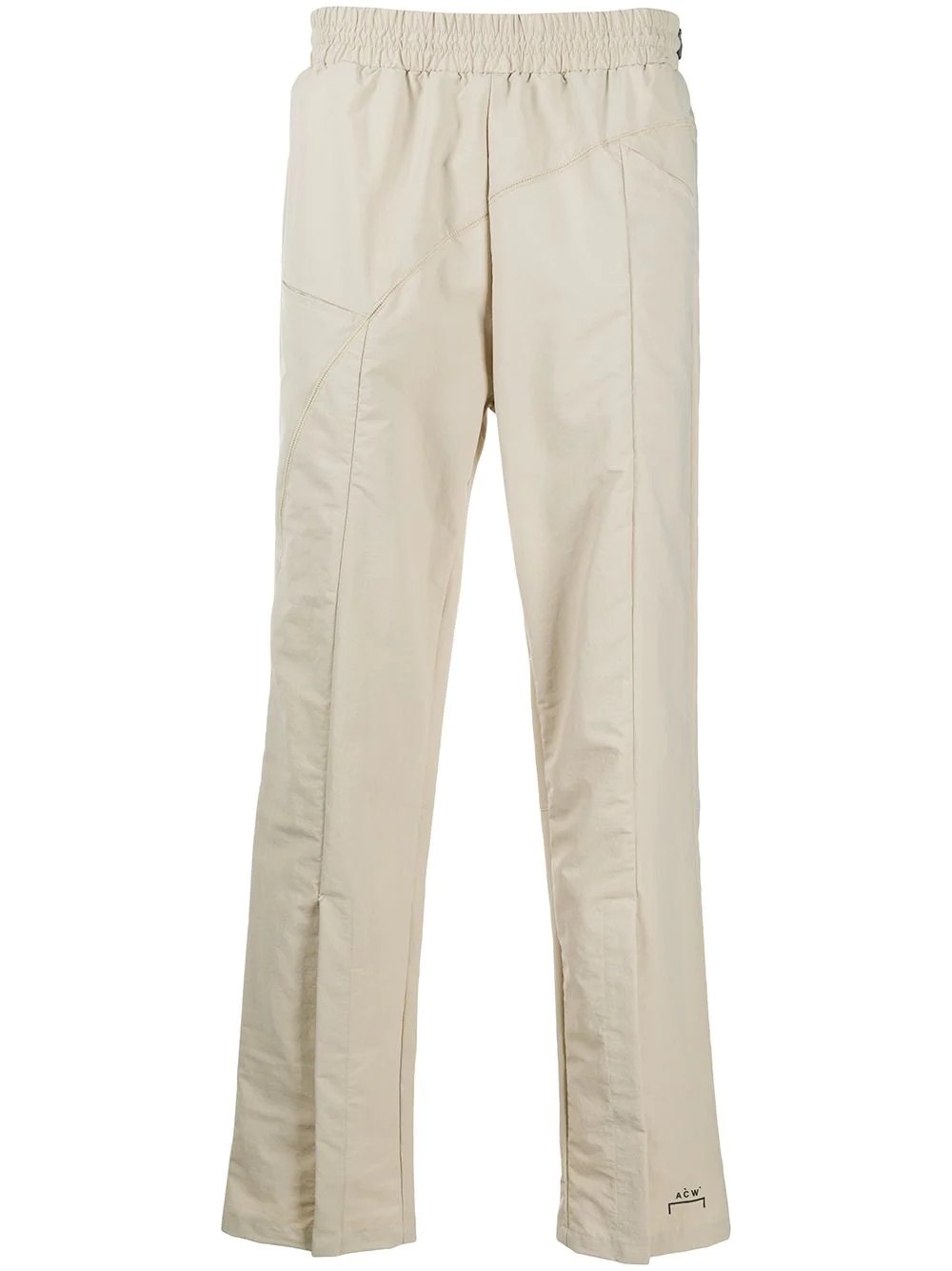 straight-leg track trousers - 1