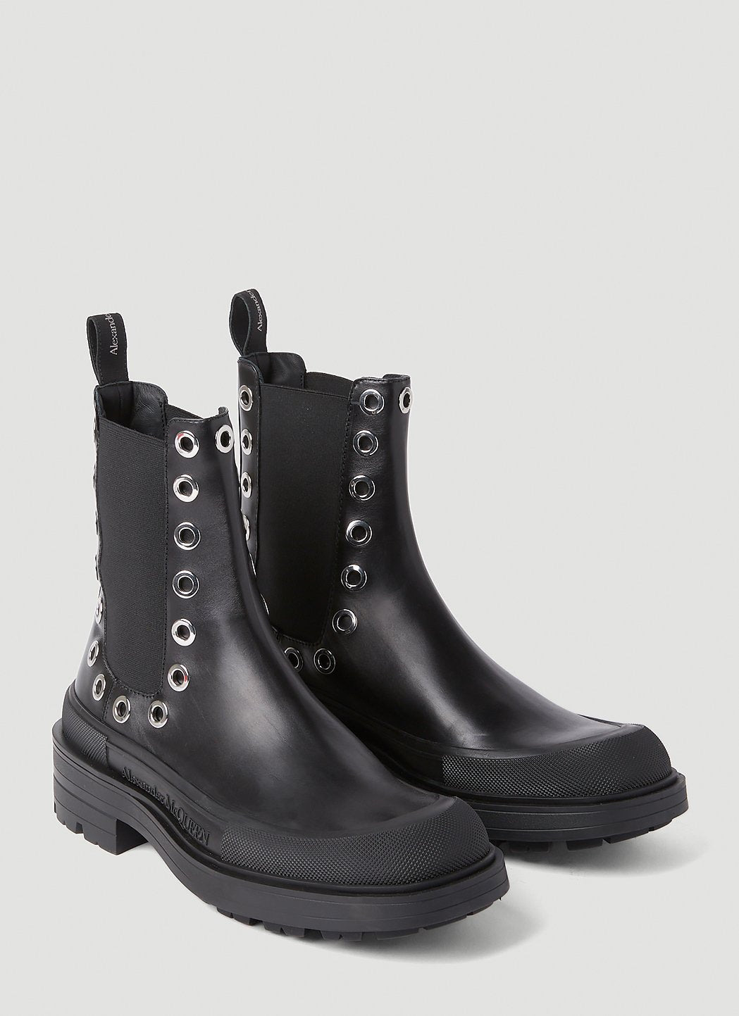Alexander Mcqueen Men Eyelet Boots - 2