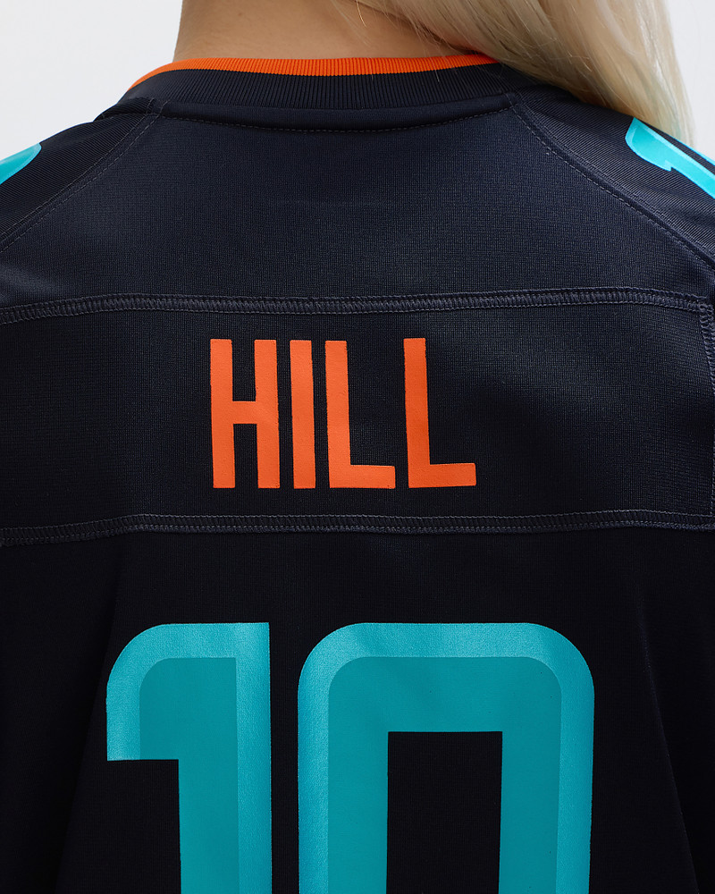Tyreek Hill Miami Dolphins Rivalries Collection Women’s Nike NFL Game Jersey 5