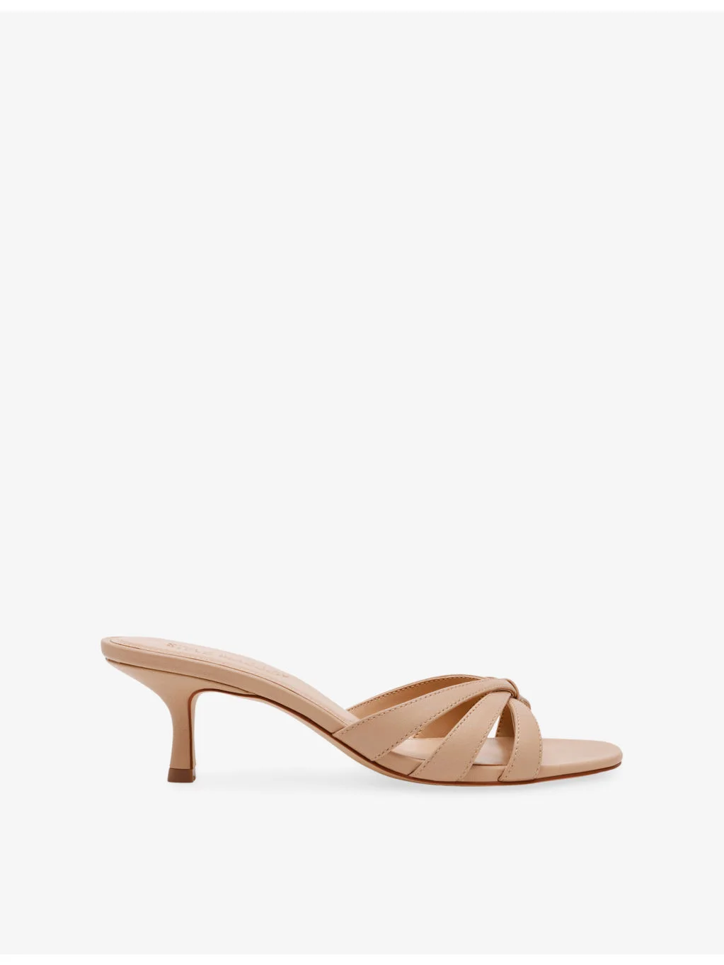 Cary Faux-Leather Heeled Sandals - 1