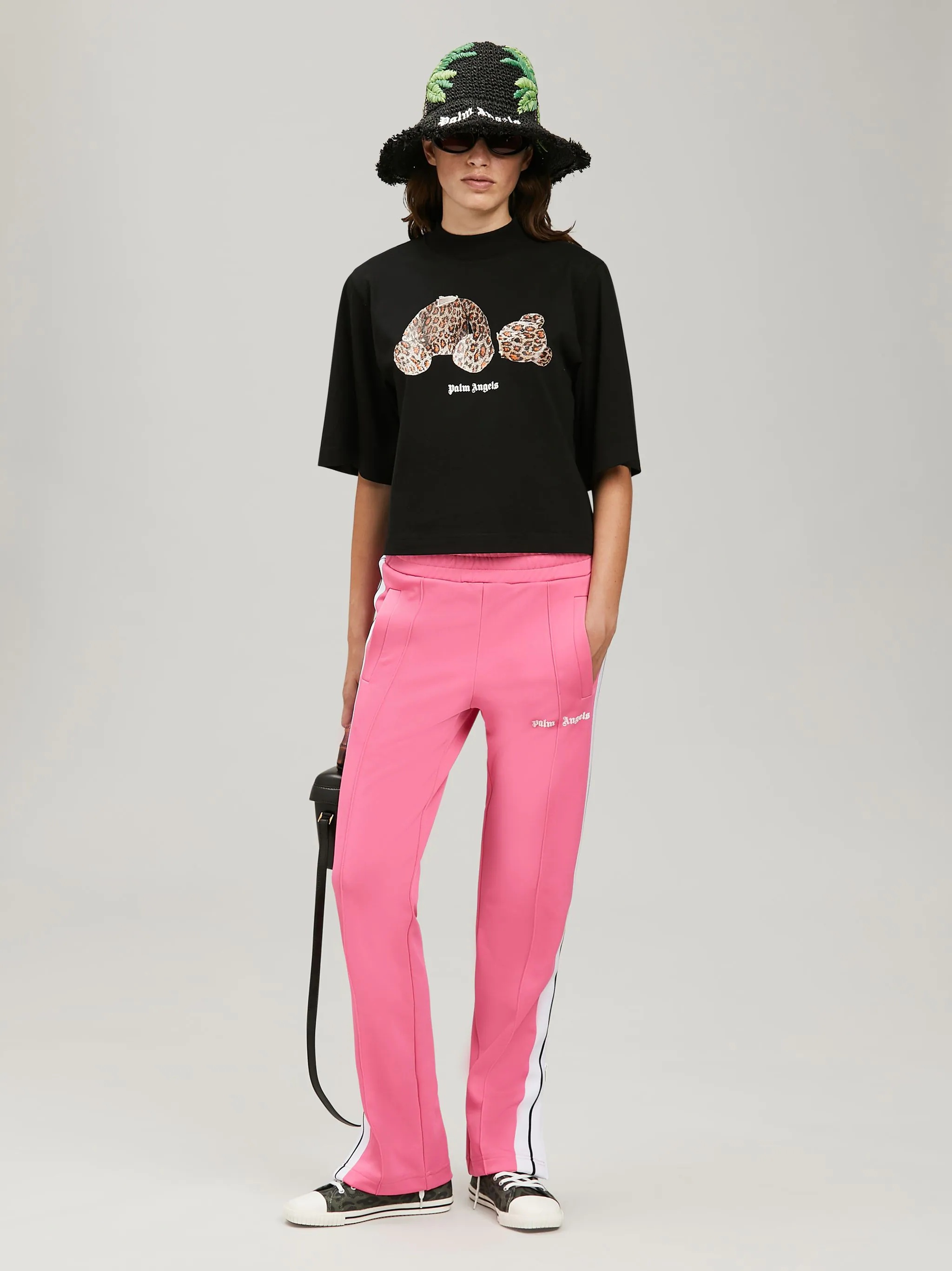 LEOPARD BEAR CROPPED T-SHIRT - 2