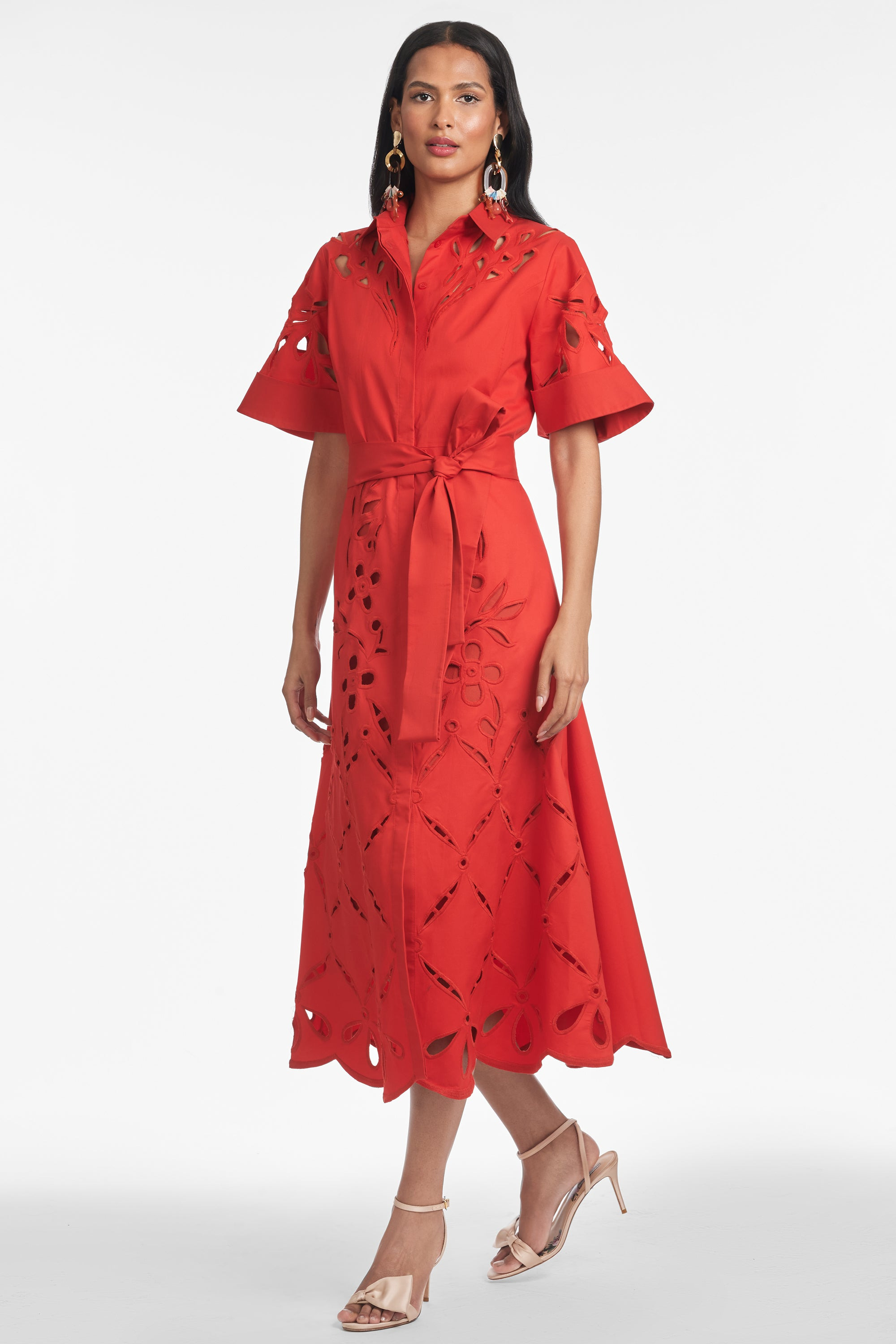 VINCENZA DRESS - CHERRY - 2