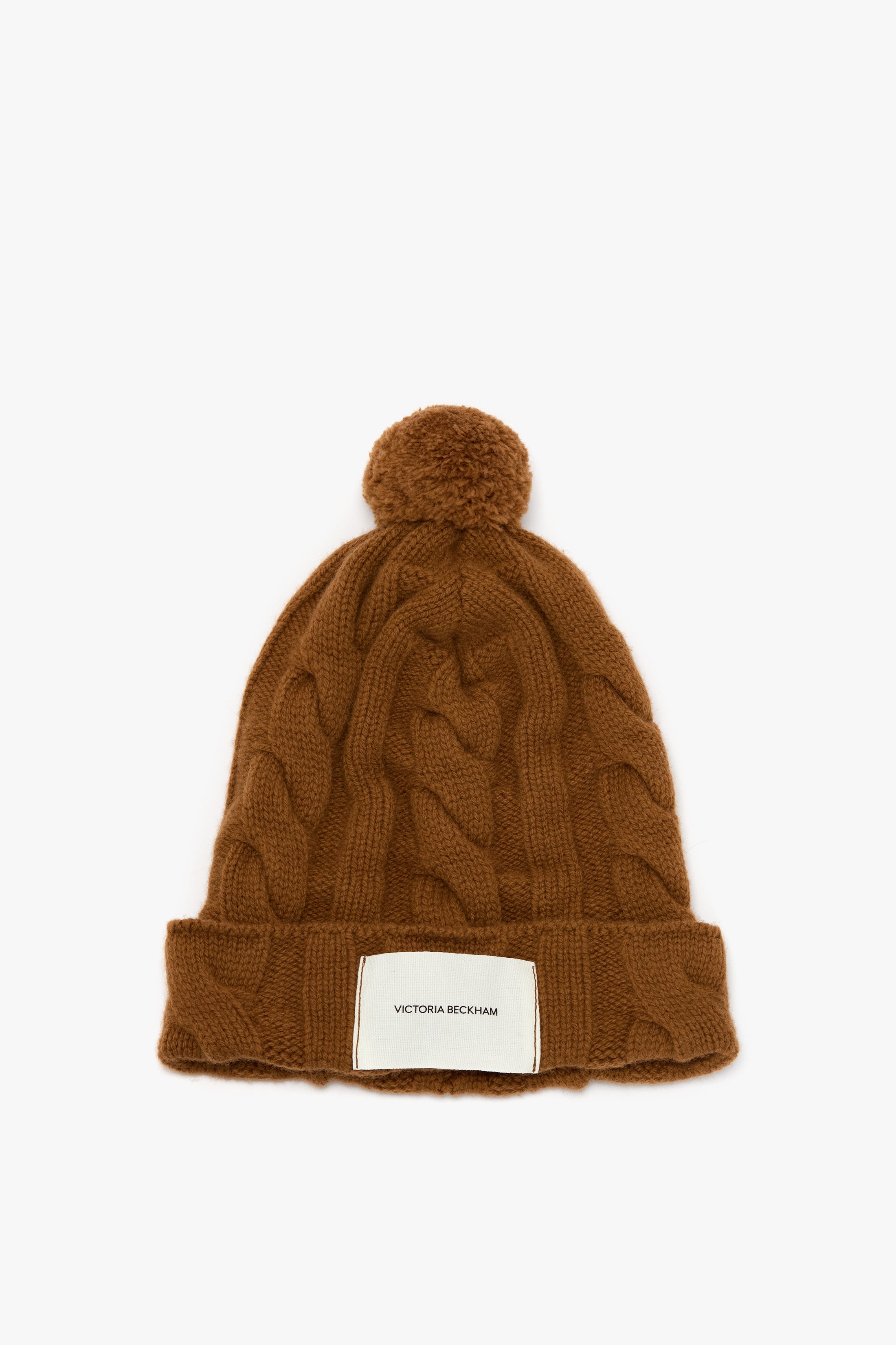 Beanie Hat In Camel - 1