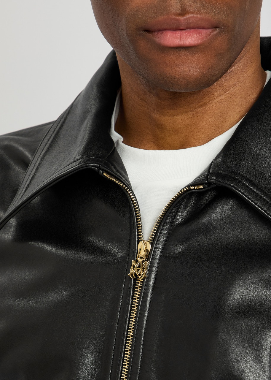 Amiri Blouson Leather Jacket - 5