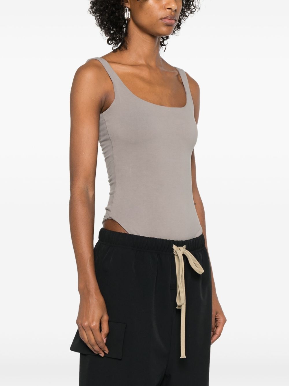 square-neck bodysuit - 3