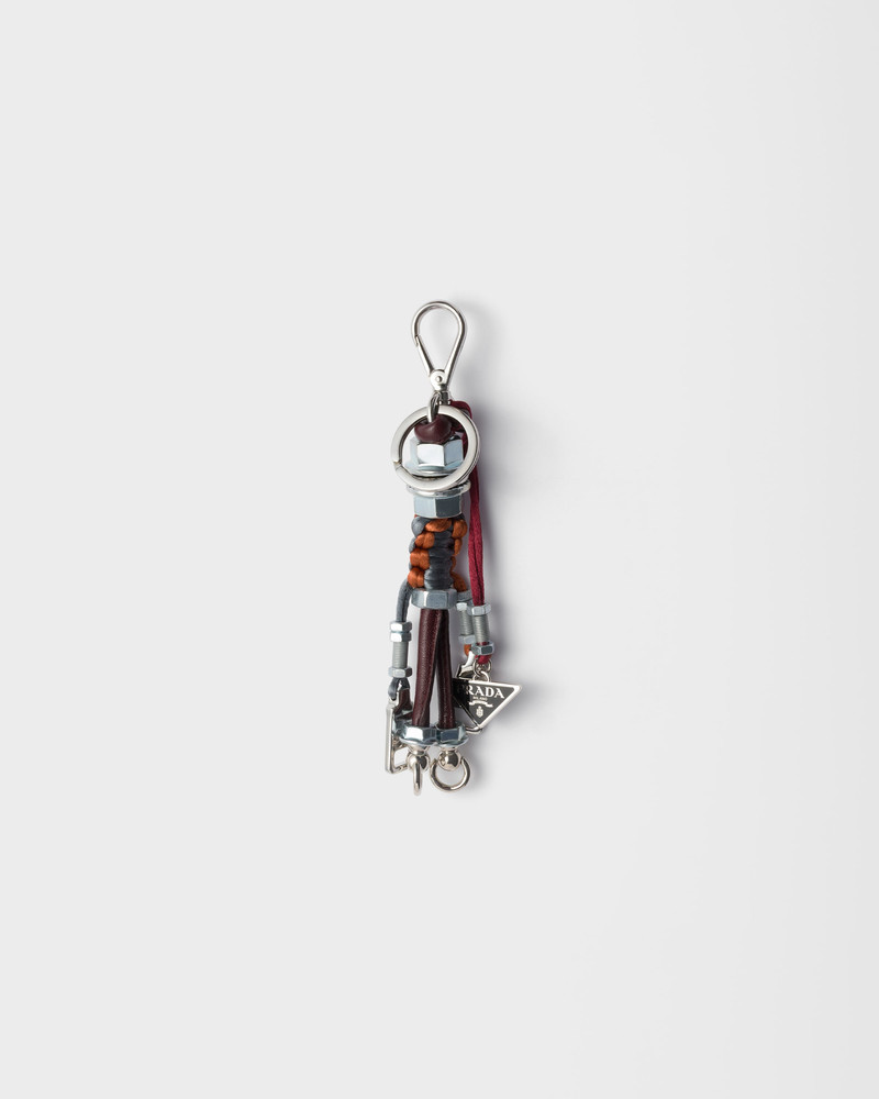 Robot metal key ring charm 1