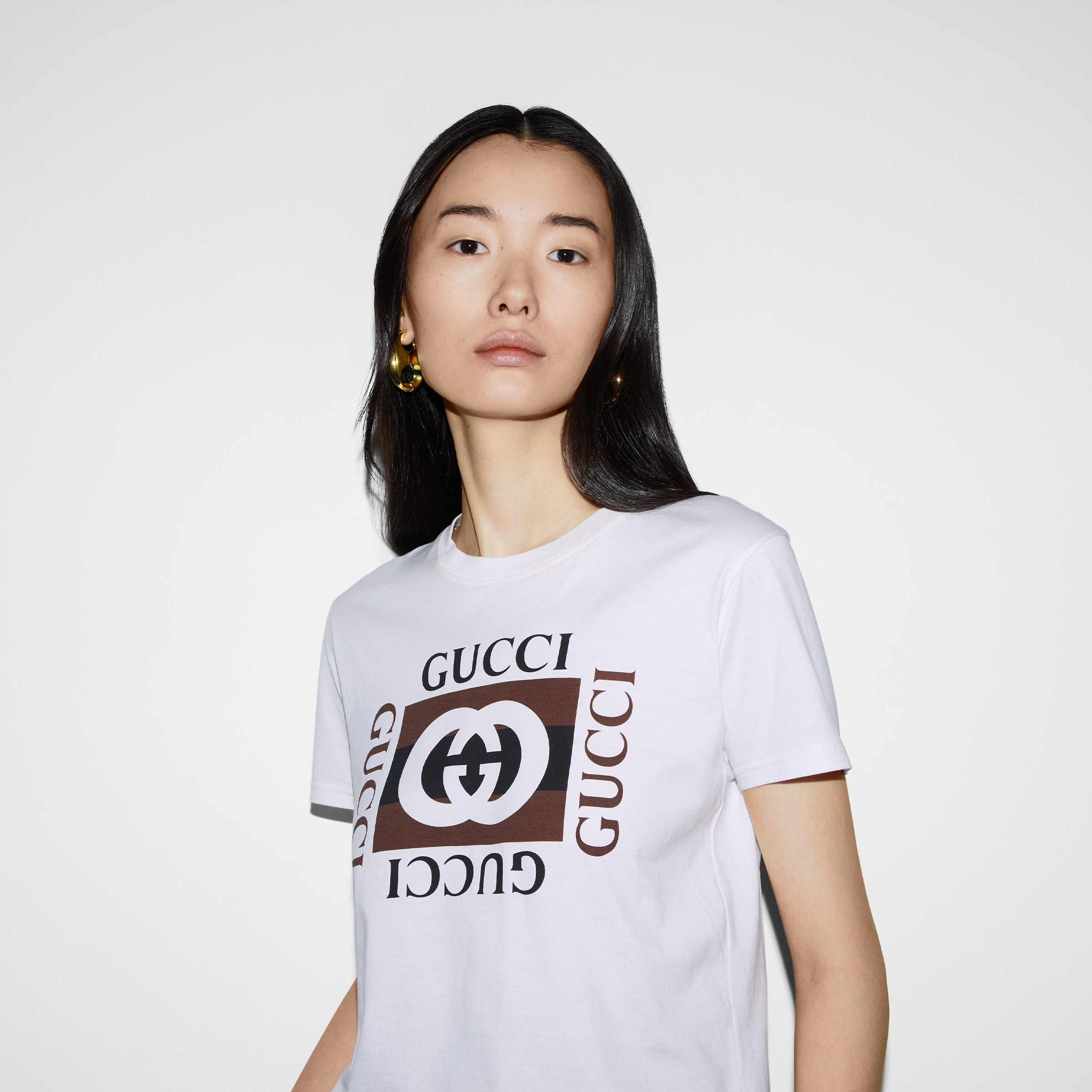 Cotton jersey T-shirt with print - 5
