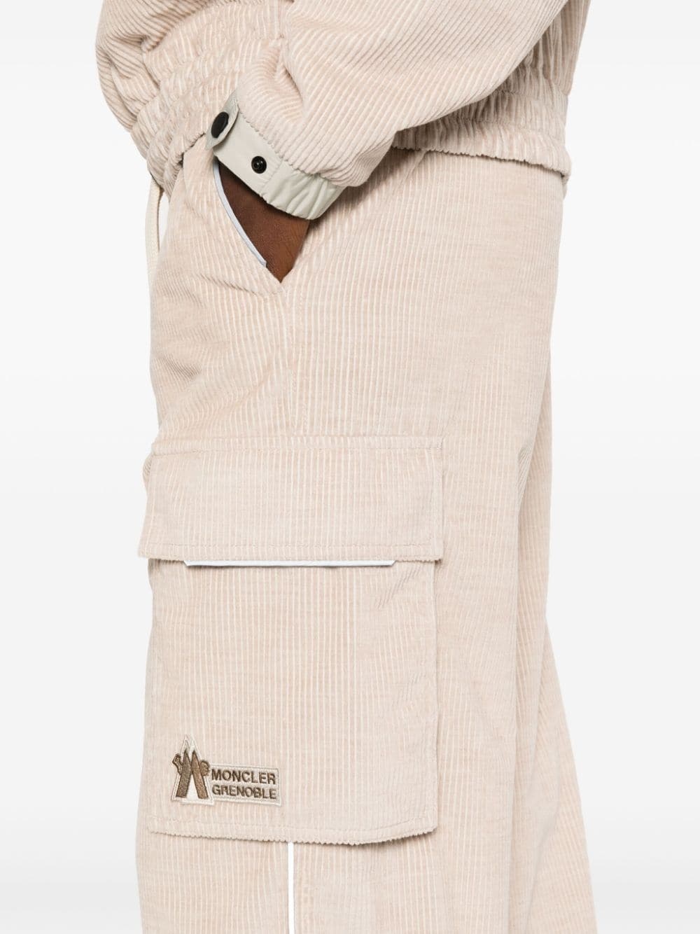 logo-patch trousers - 5