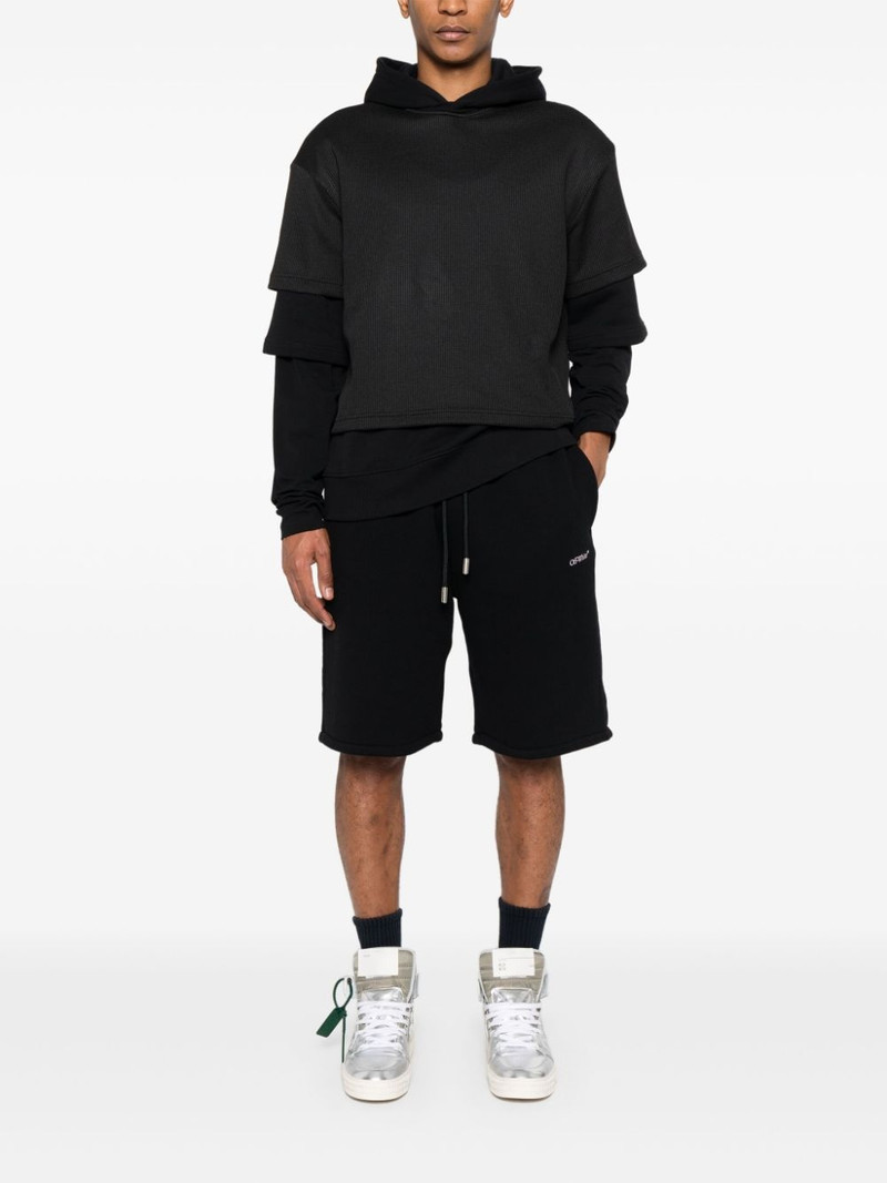 Off-White logo-printed shorts outlook