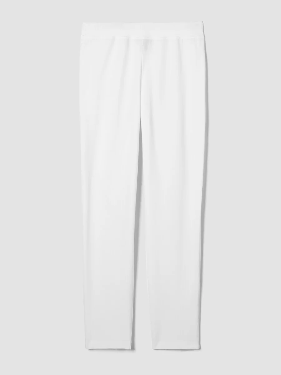 Washable Stretch Crepe Slim Pant - 1