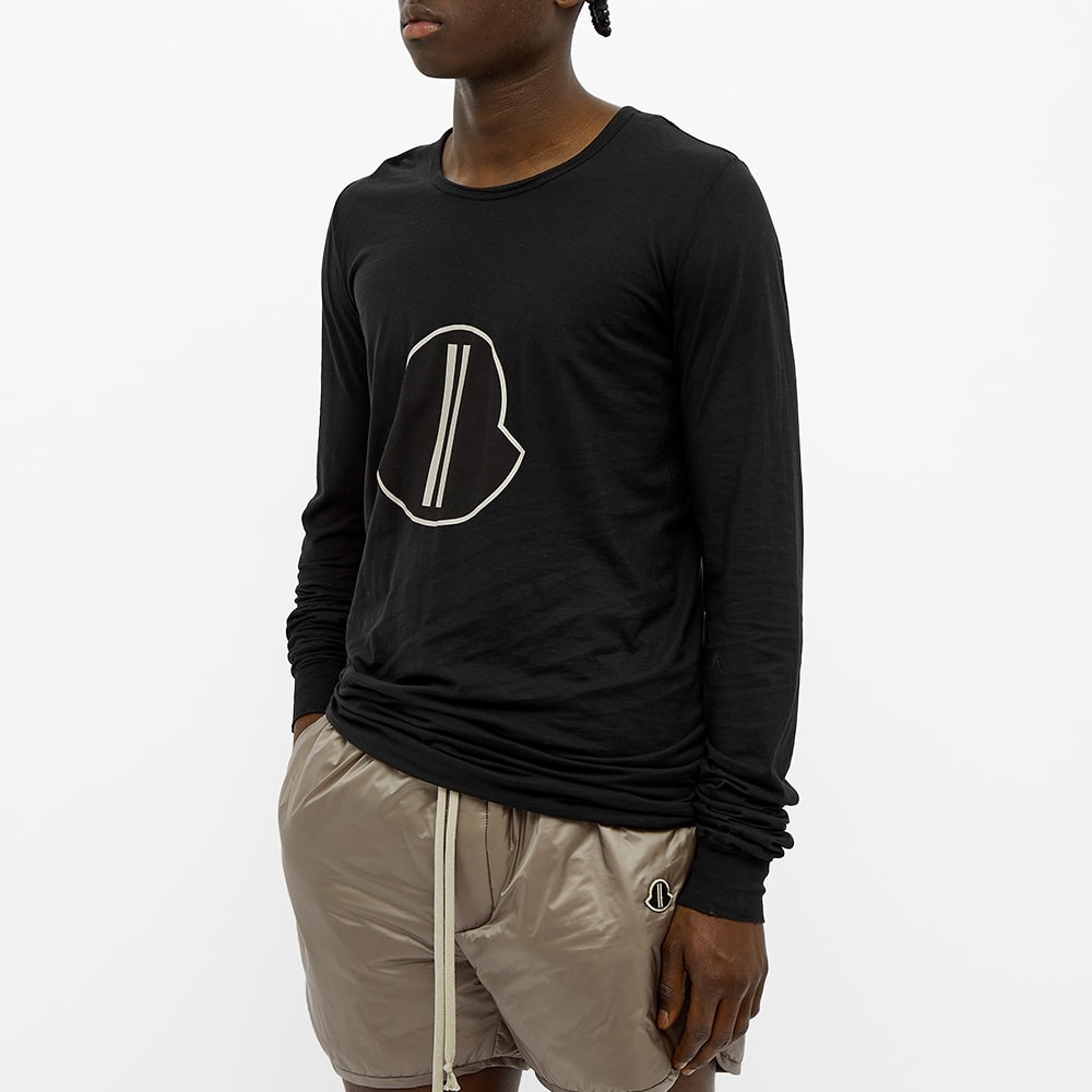 Rick Owens x Moncler Long Sleeve Logo Tee - 3