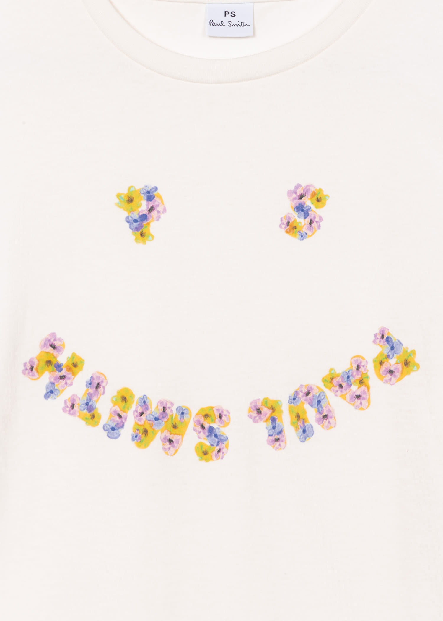 'Floral Happy' Print T-Shirt - 2