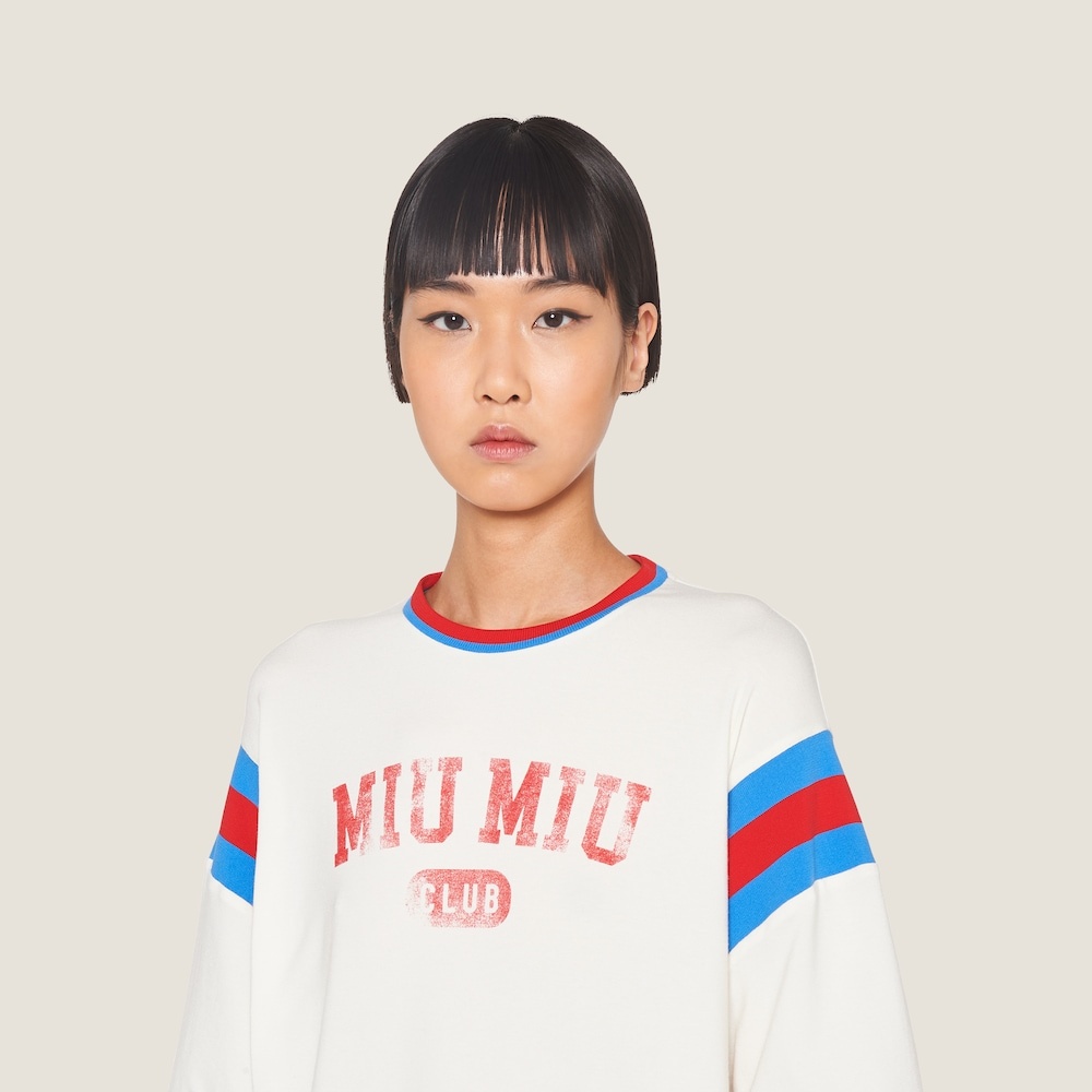 Oversized printed jersey T-shirt - 3
