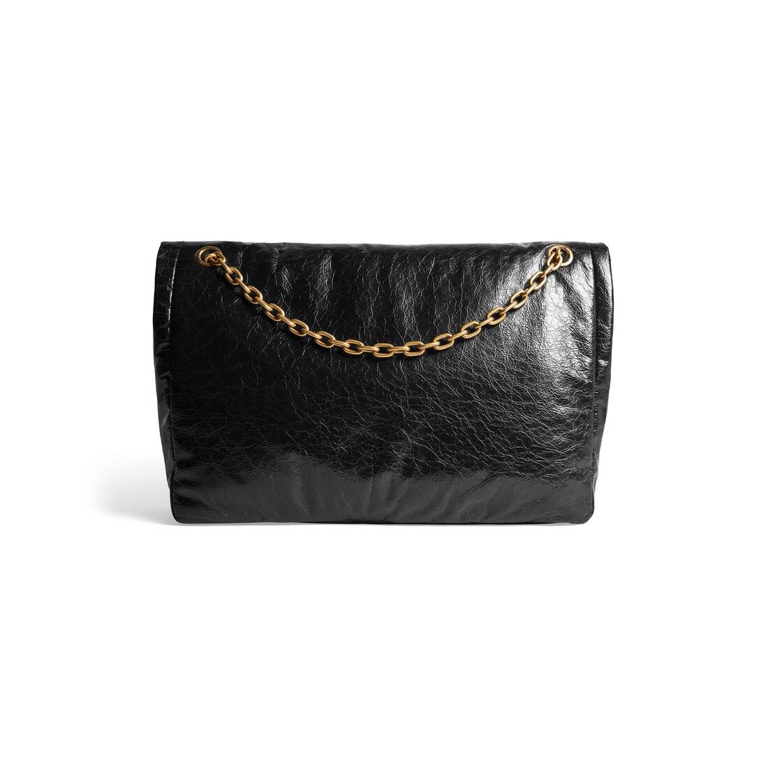 Women's Monaco Large Chain Bag in Black - 7