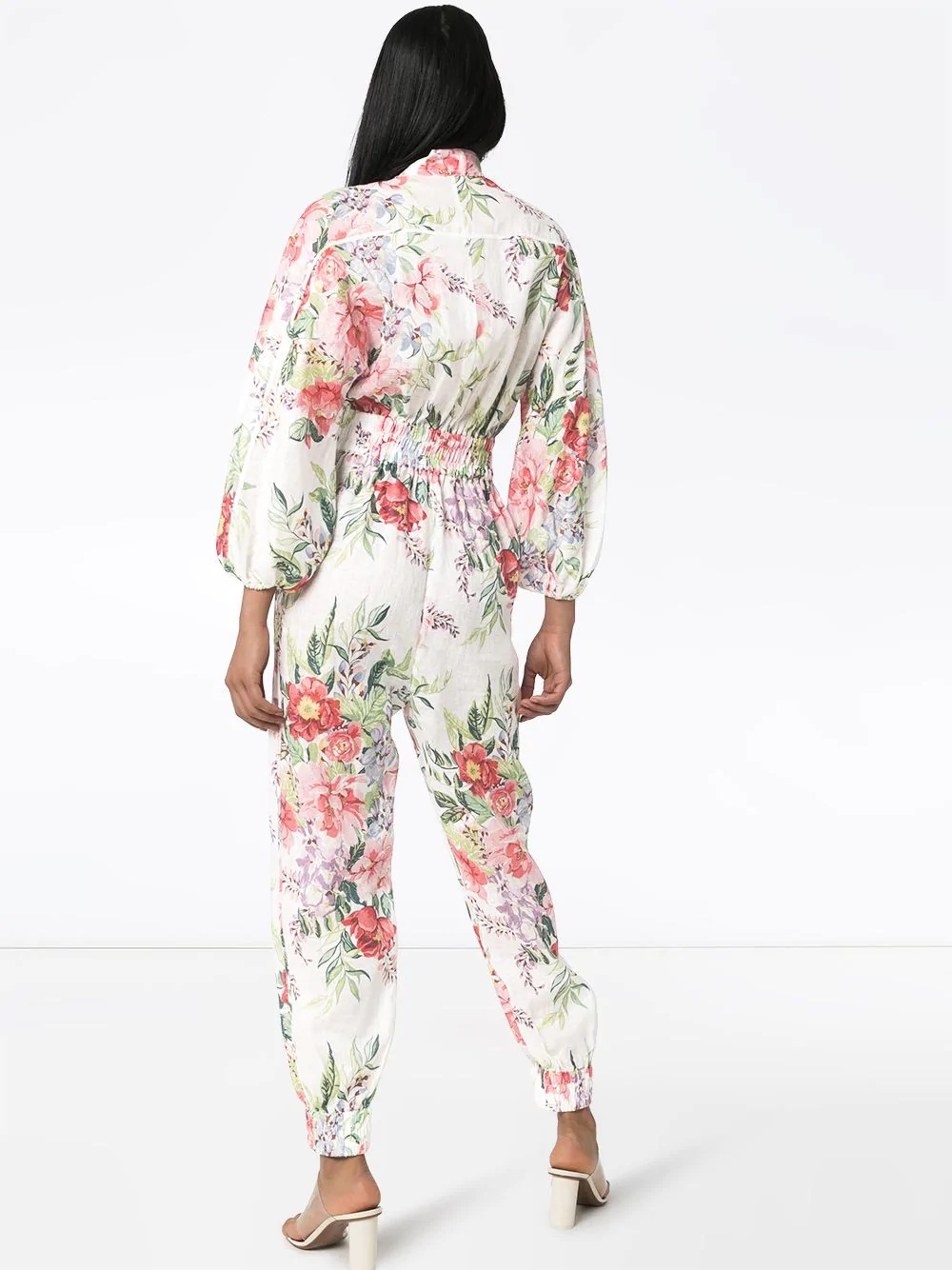 Bellitude floral-print jumpsuit - 3