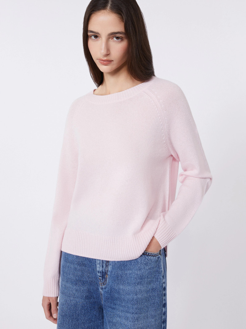 CICALA Cashmere crew-neck sweater - PINK 5