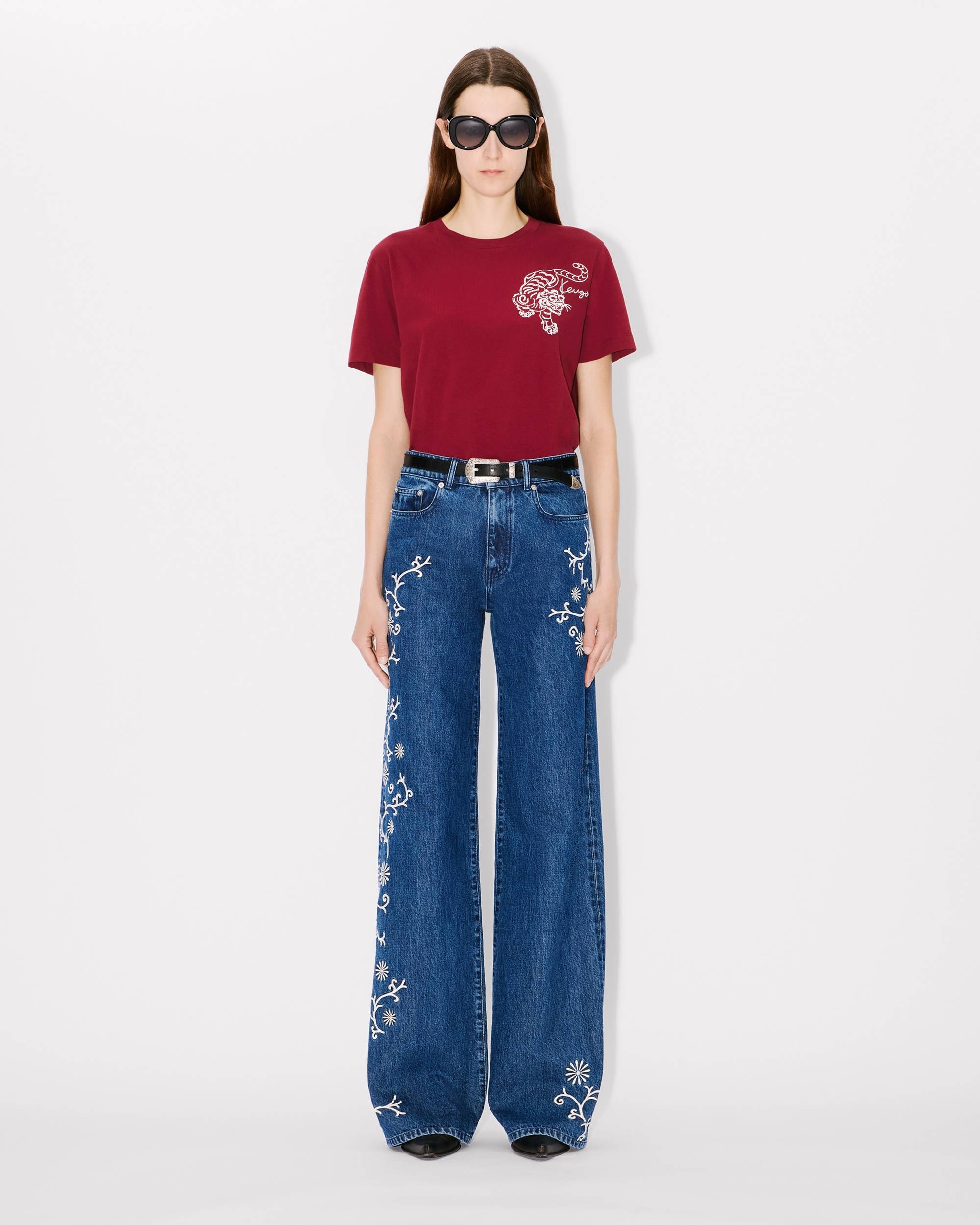 'KENZO Star Tiger' embroidered loose T-shirt - 5