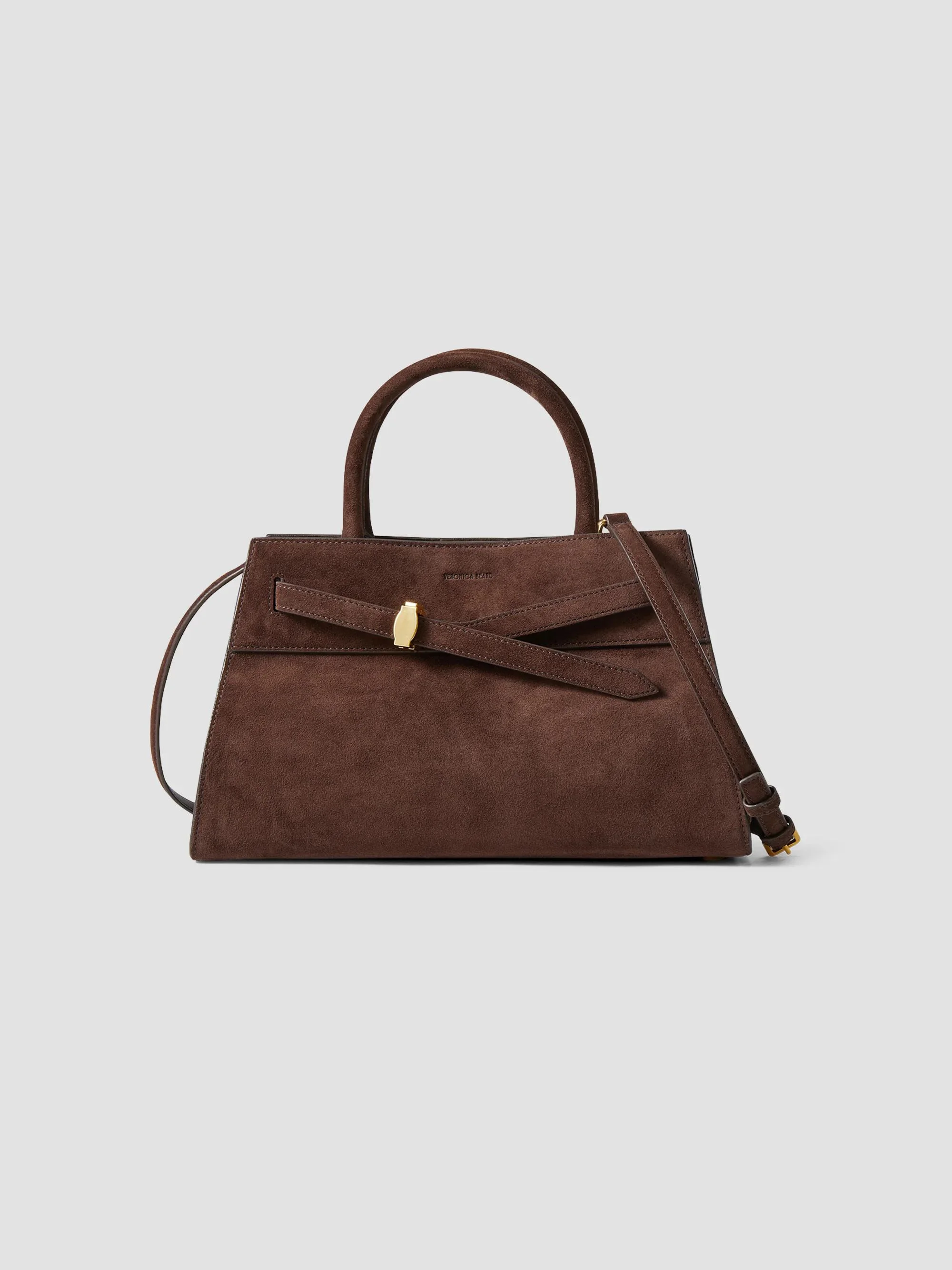 Women's Dash Suede Top Handle Bag - Espresso - 1