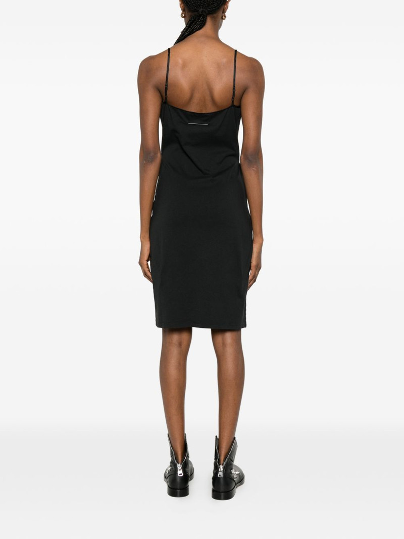 spaghetti-strap logo-detail mini dress 4