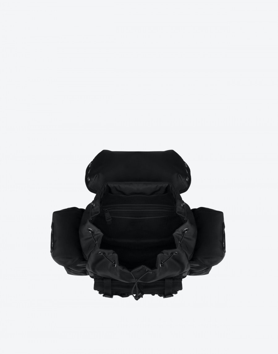 DOUBLE SMILEY® LOGO NYLON BACKPACK - 3