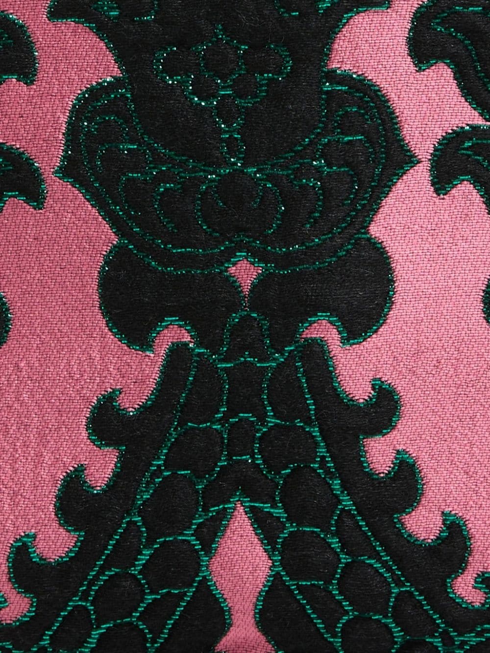 jacquard jeans clutch bag - 3