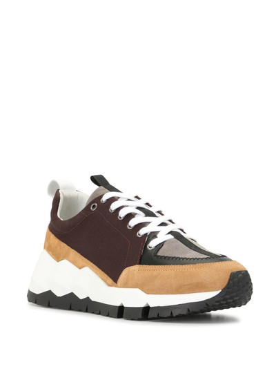 Pierre Hardy two-tone low top sneakers outlook