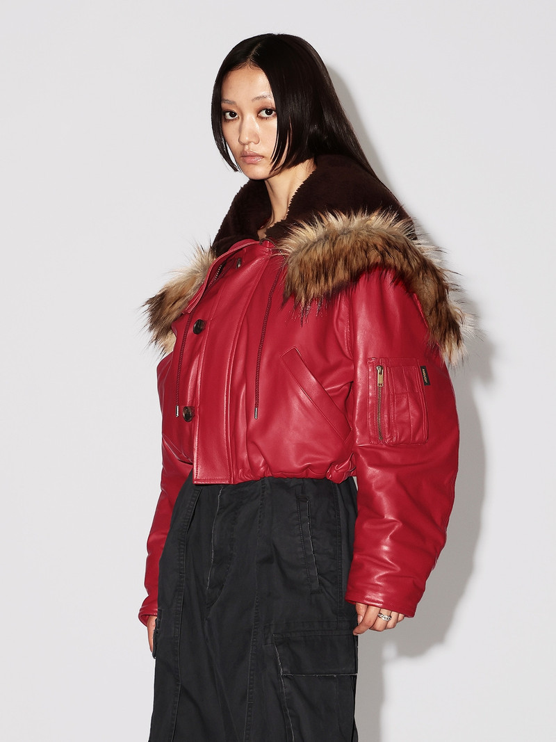 LEATHER CROPPED N3B 4