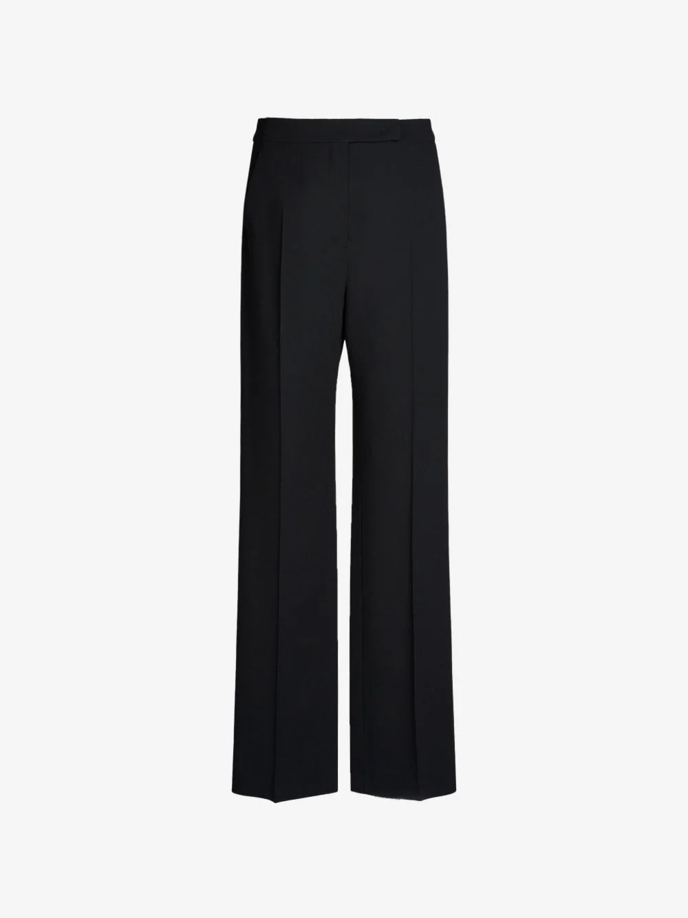 pressed-crease wide-leg trousers - 1