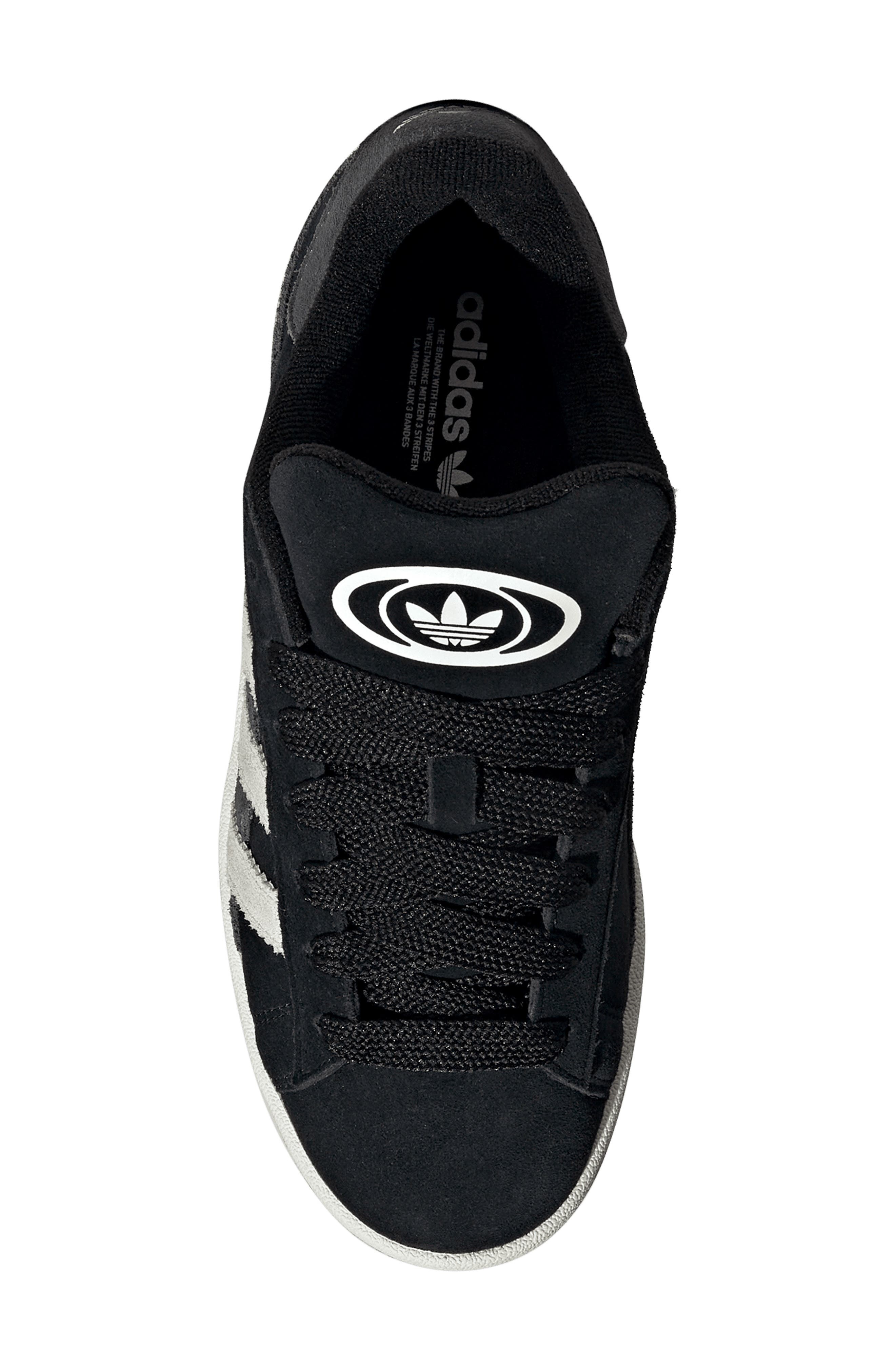 adidas Campus 00s Sneaker in Black/Off White/Grey at Nordstrom - 4