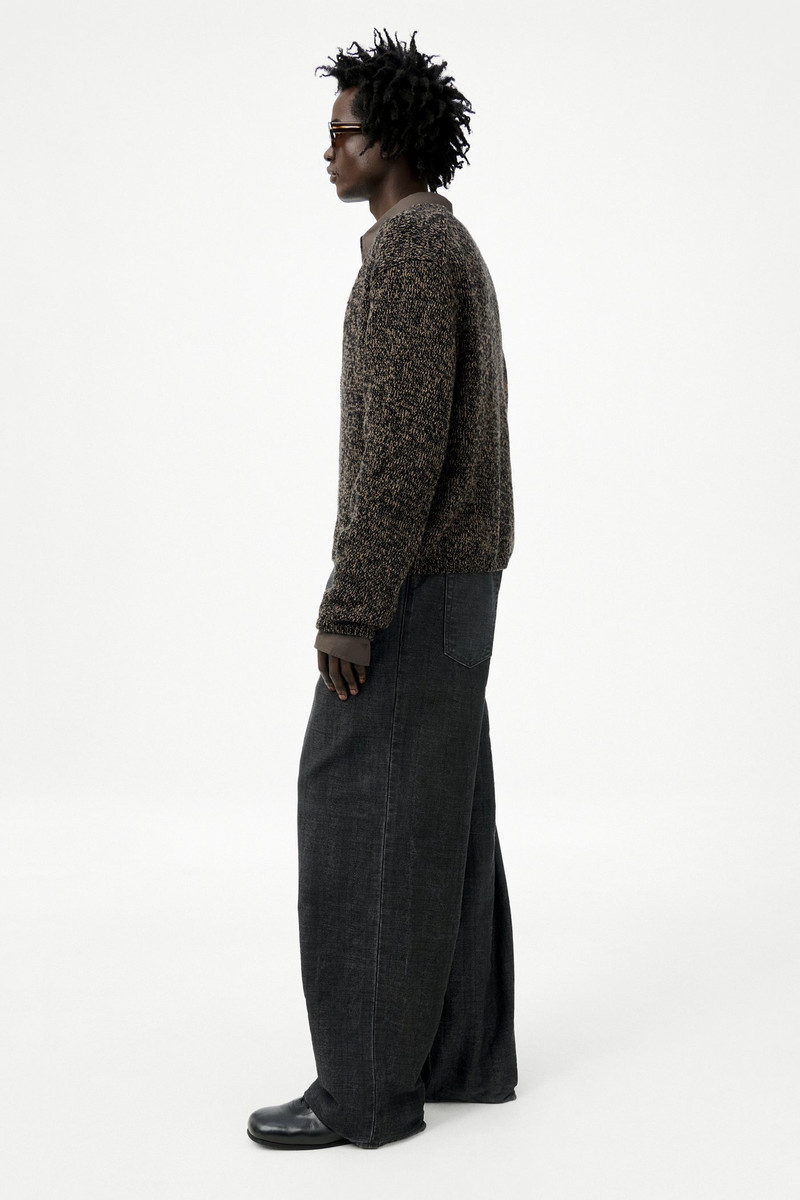 Our Legacy Academy Cardigan Bear Twist Mouline Wool 4