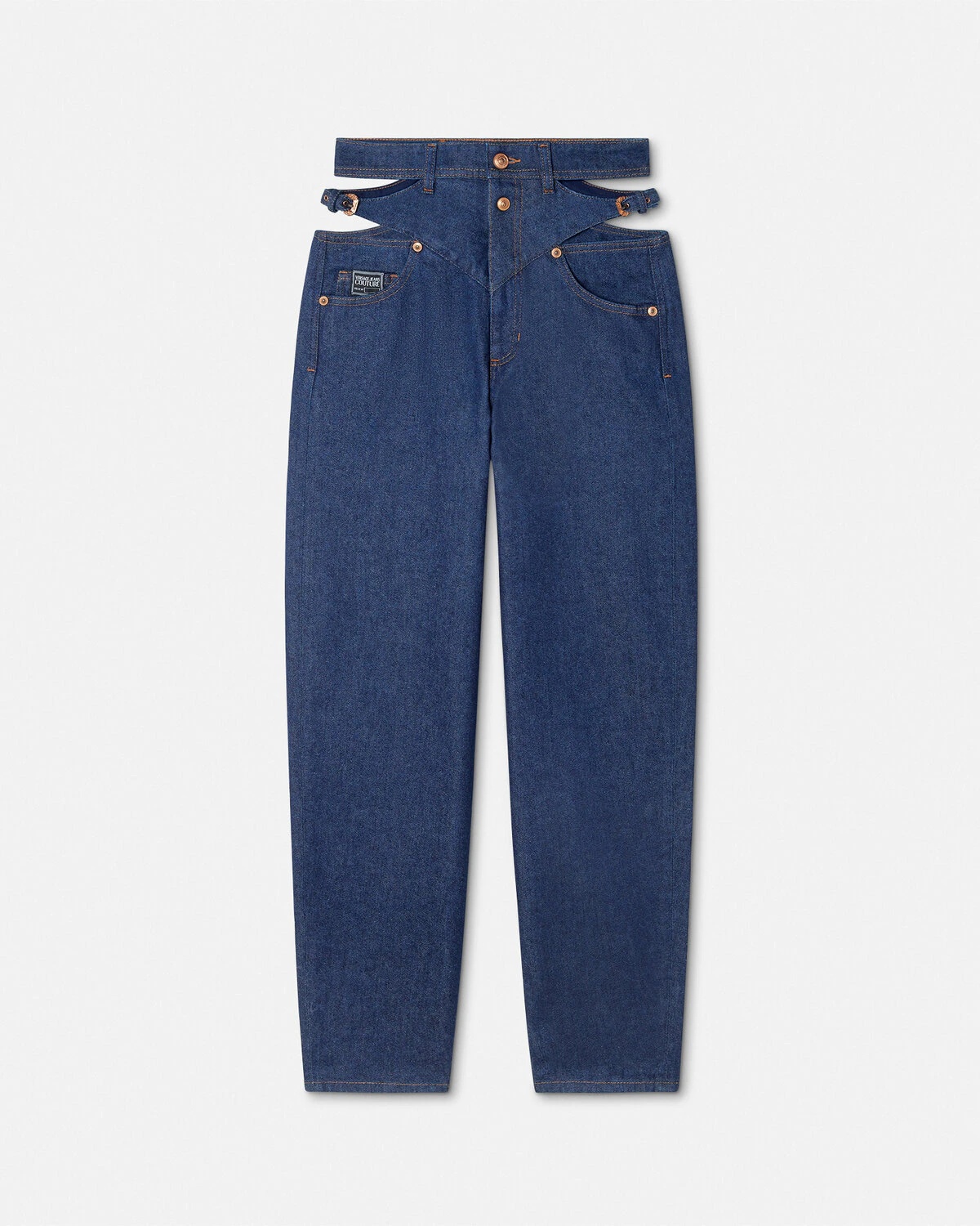 Cutout Balloon Jeans - 1