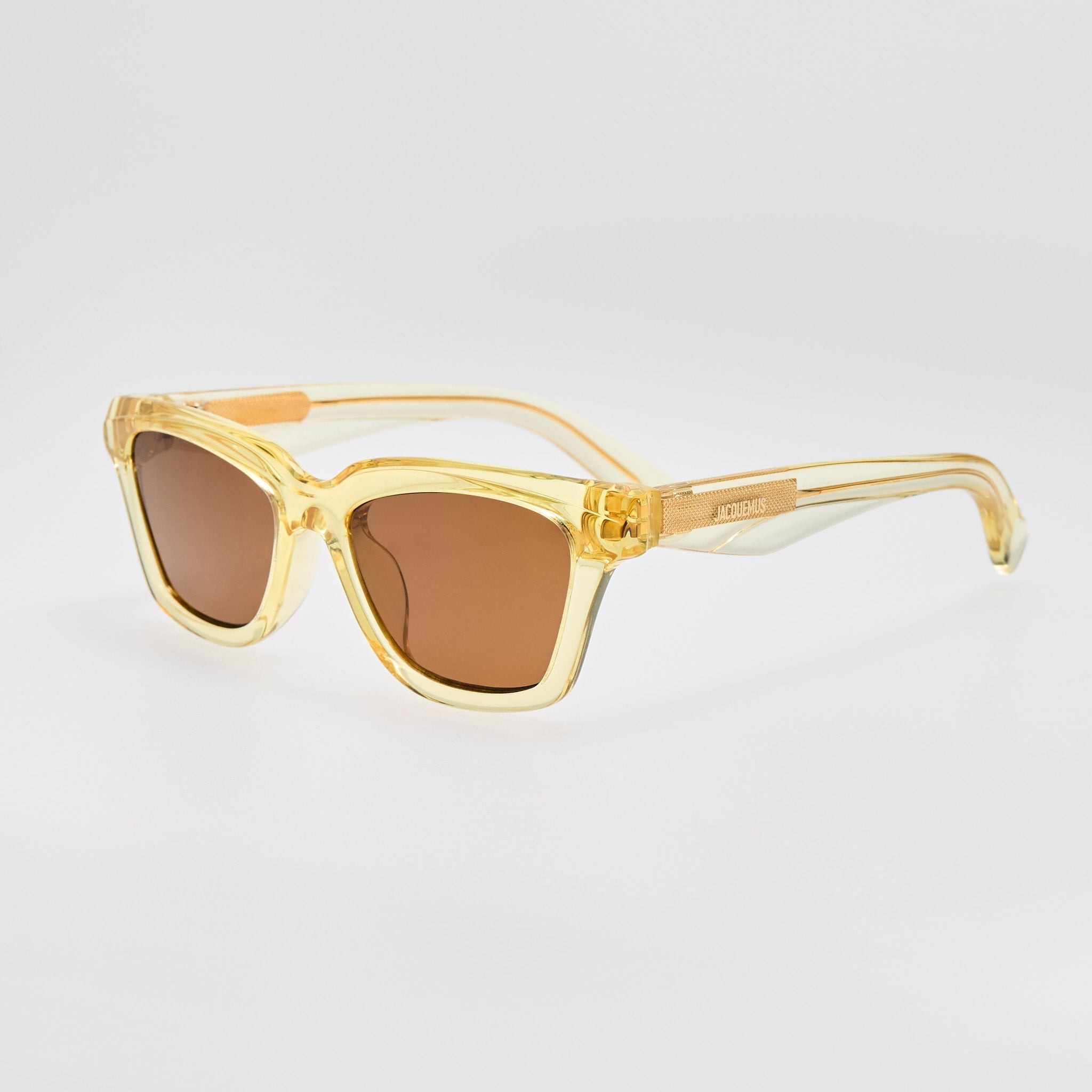 Carre Sunglasses in Crystal Yellow - 2