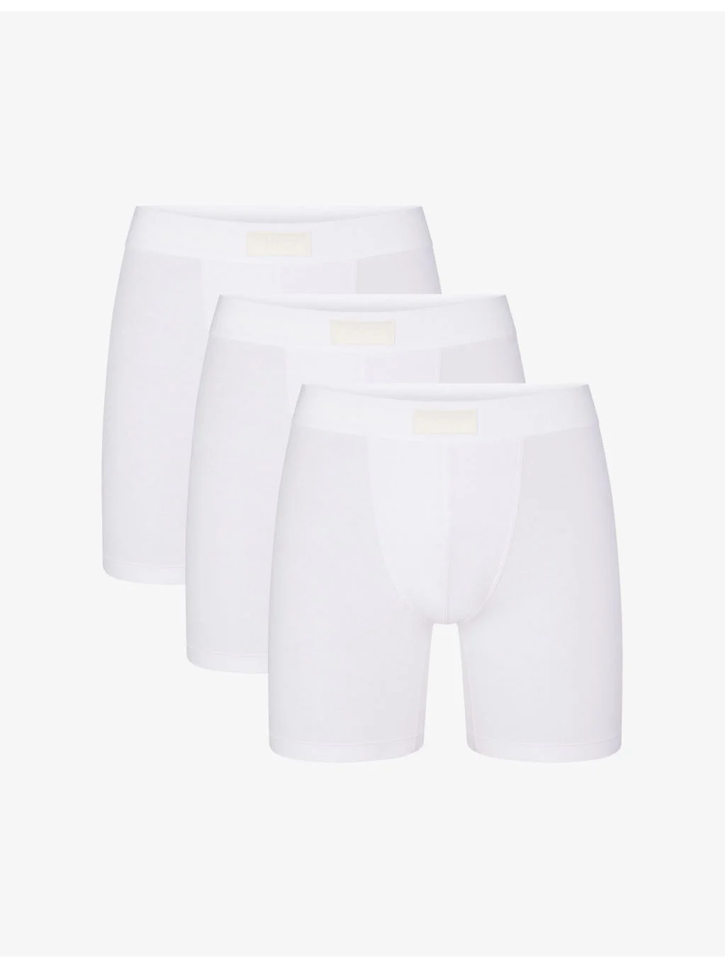 SKIMS Cotton Pack of Three 5-inch Boxer Briefs - 1