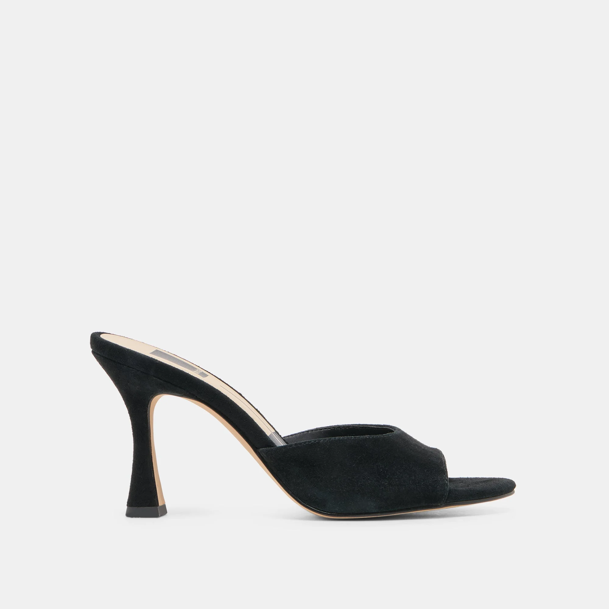 ROSHA HEELS ONYX SUEDE - 1