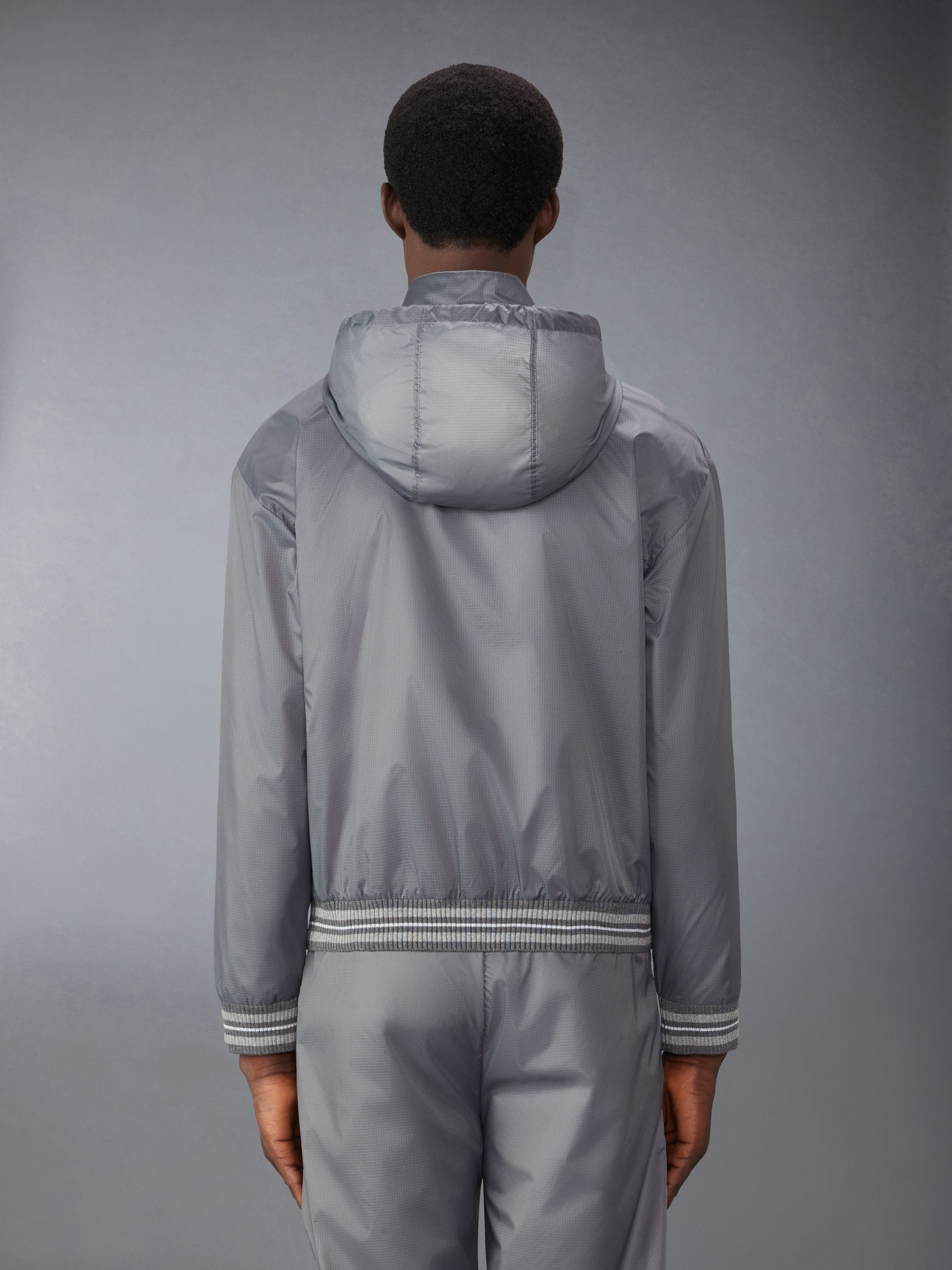 Ripstop Oversized Zip up Jacket - 2
