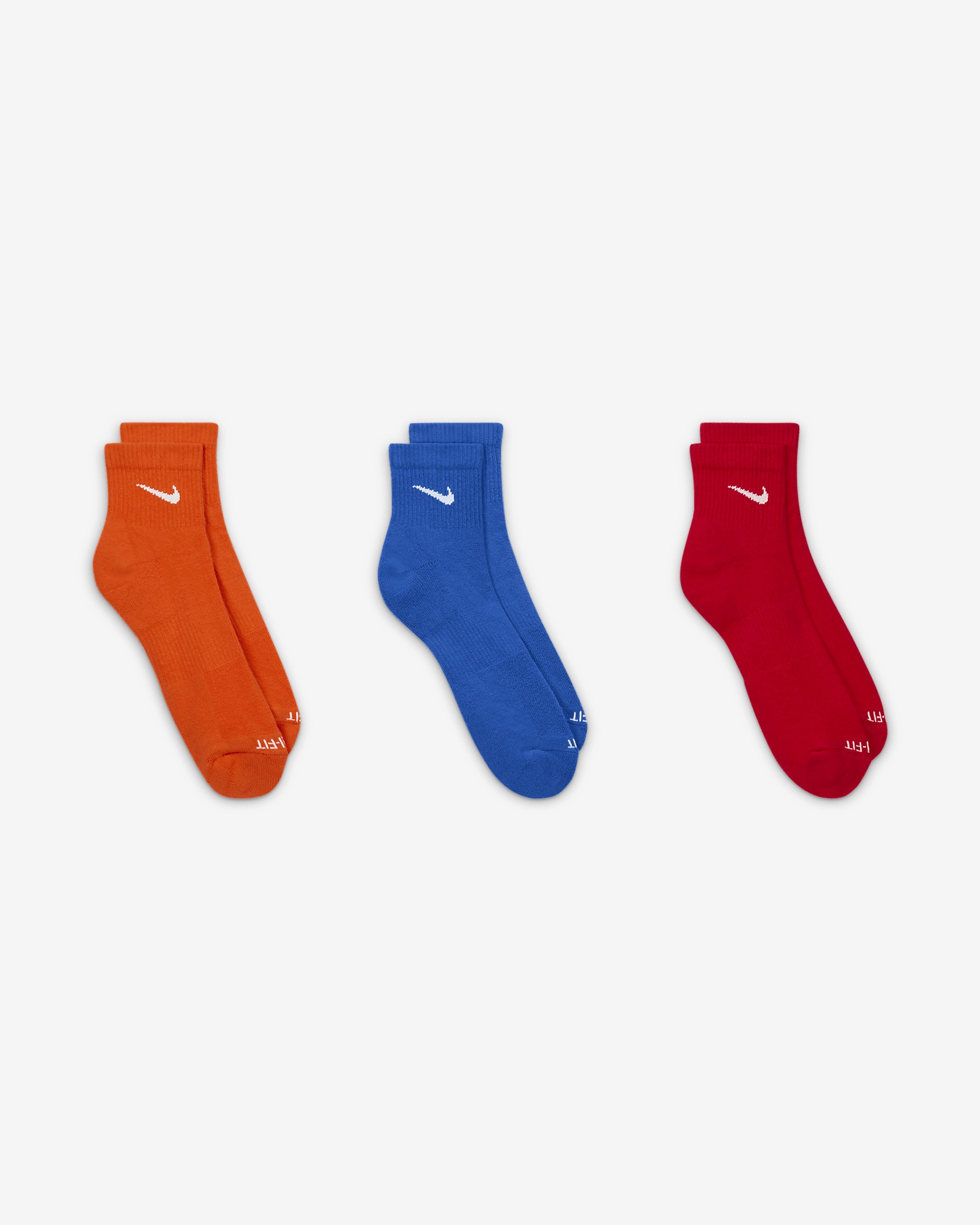 Nike Everyday Plus Cushioned Training Ankle Socks (3 Pairs) - 3