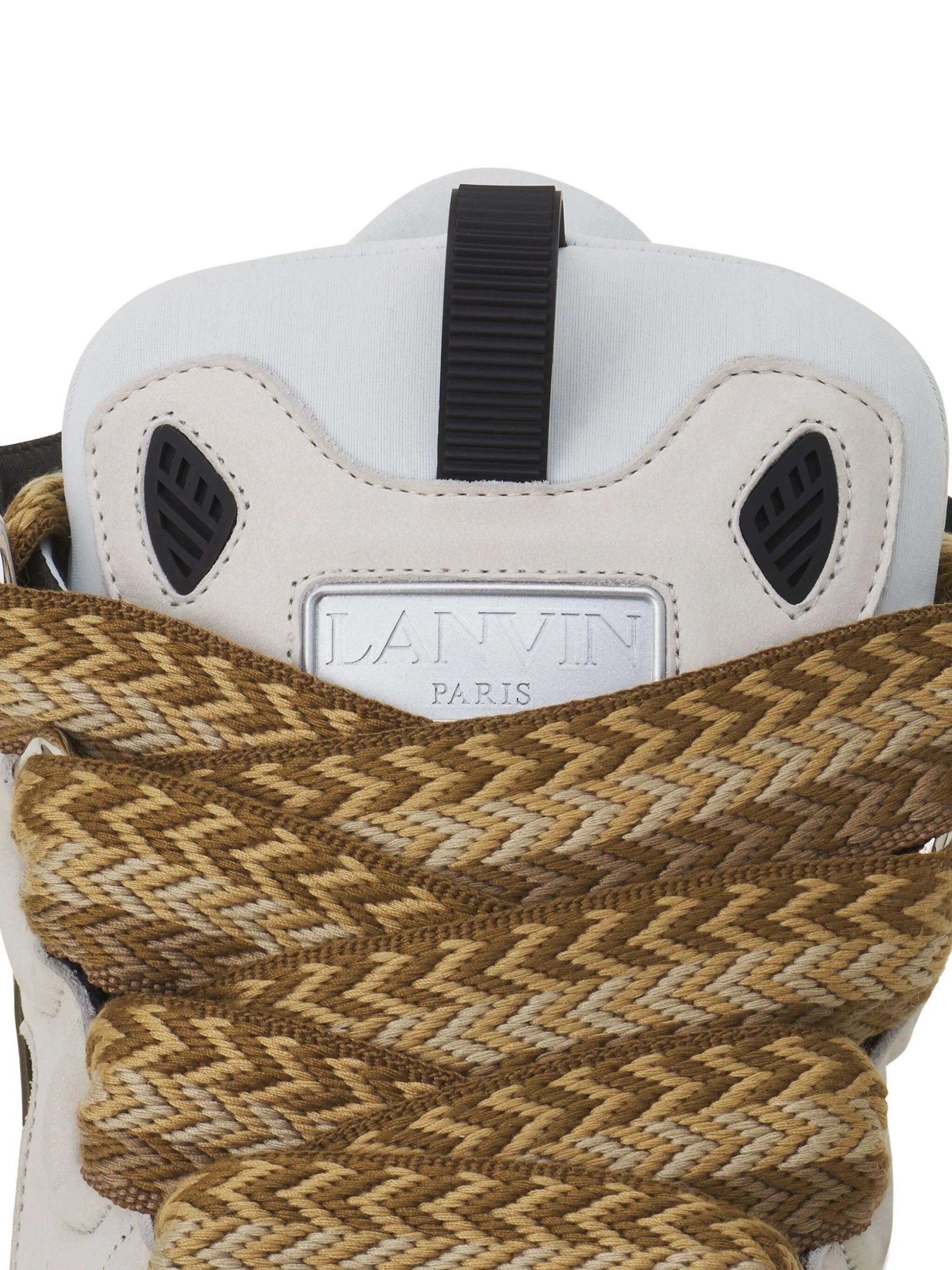 Lanvin Curb Braided-lace Sneakers - 2