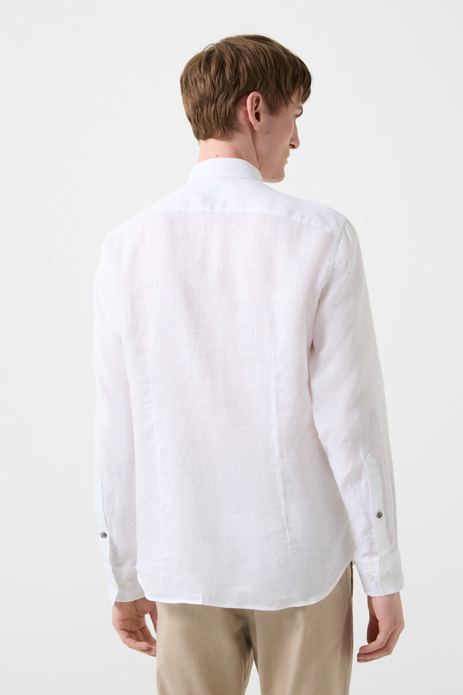 Timi linen shirt in White - 3