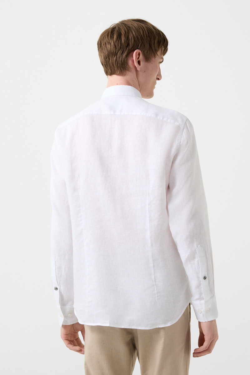 Timi linen shirt in White 3