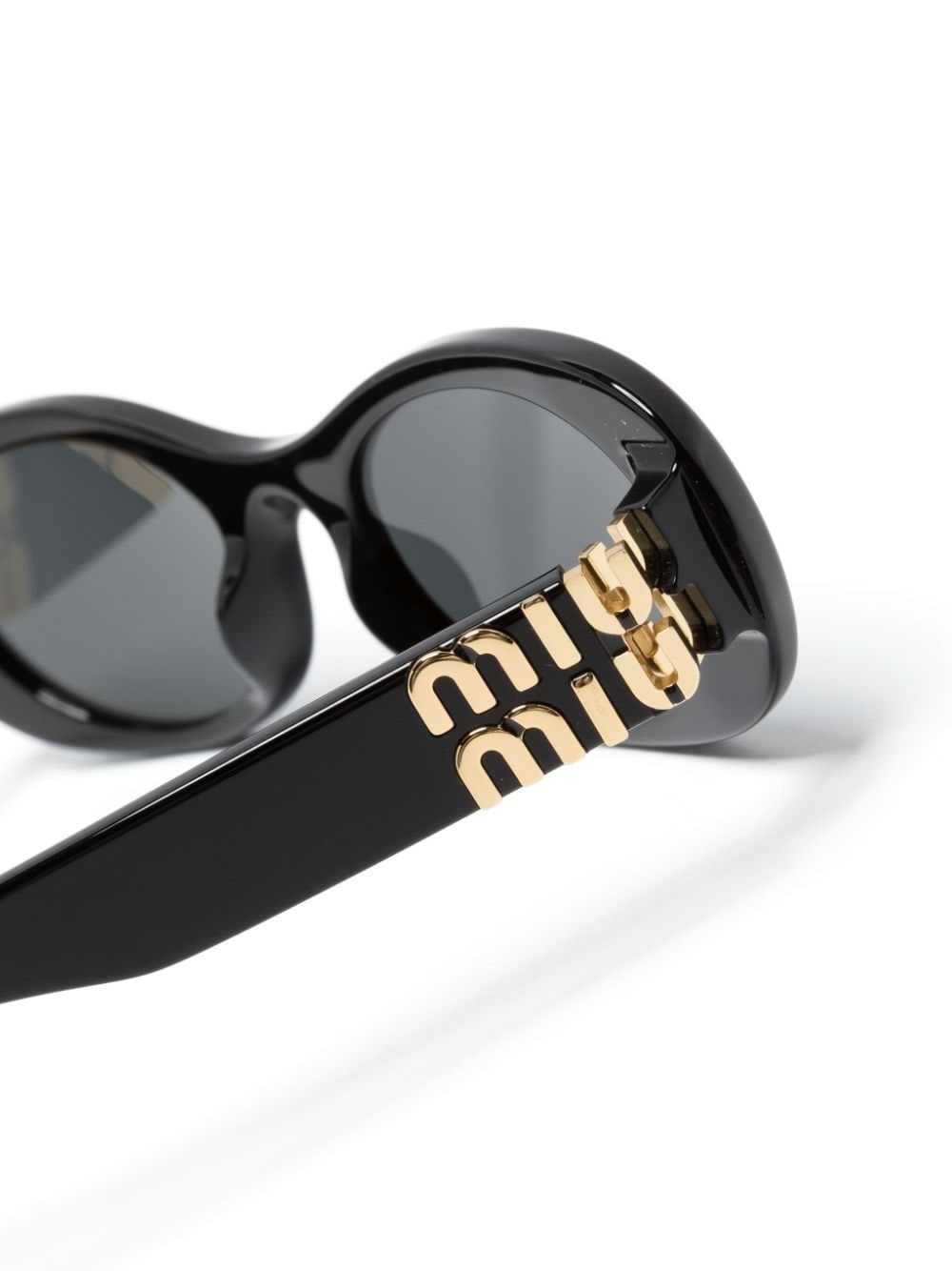 Miu Glimpse oval-frame sunglasses - 3
