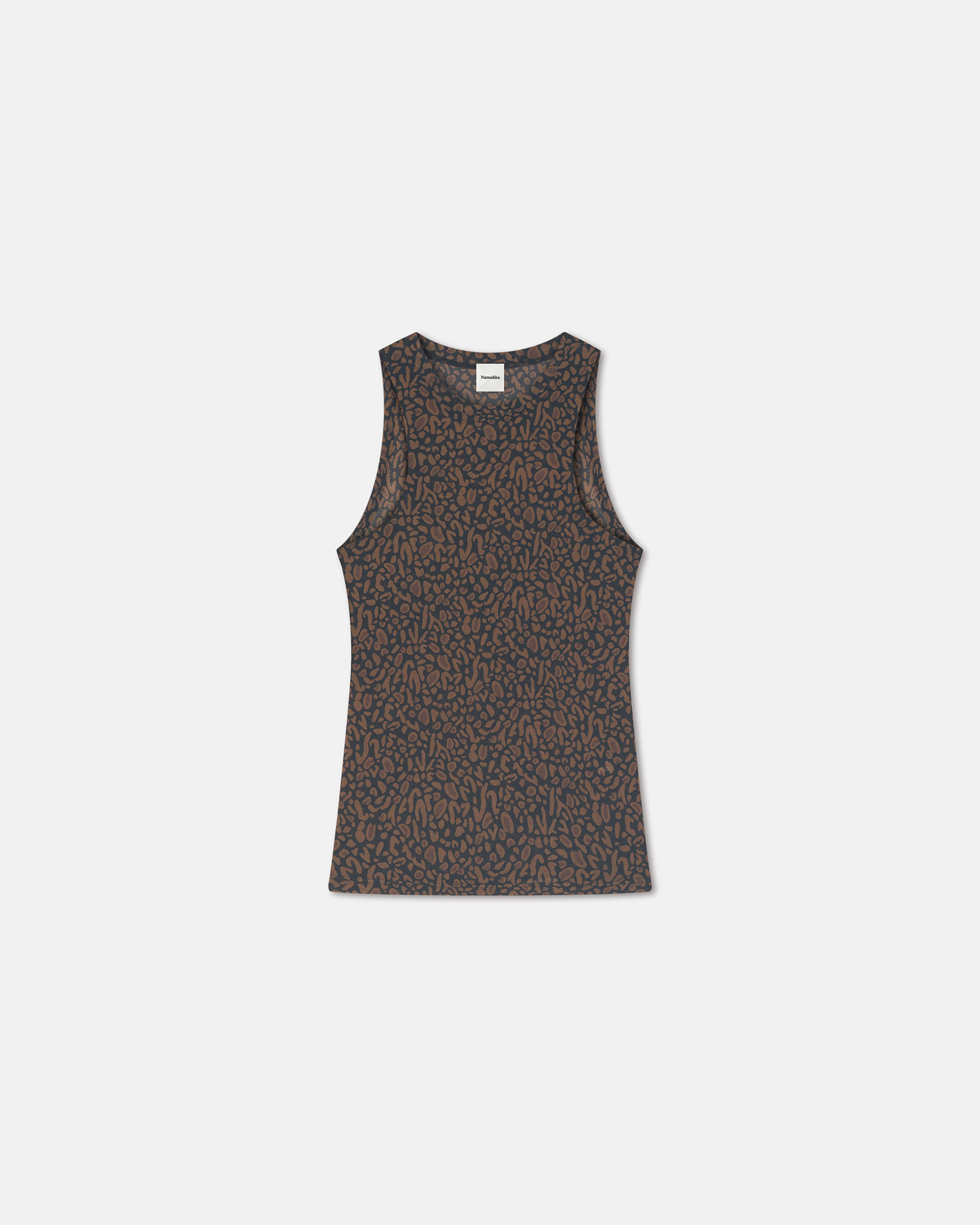 Mesh-Jersey Tank Top - 4