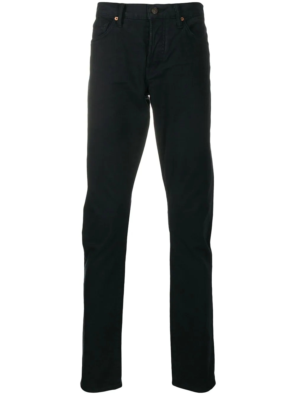 straight-leg corduroy trousers - 1