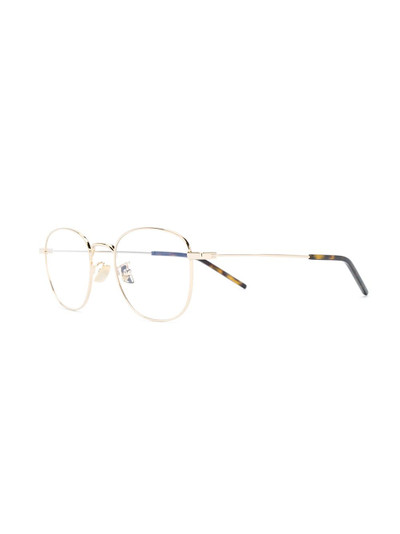 SAINT LAURENT SL313 soft-round frame glasses outlook