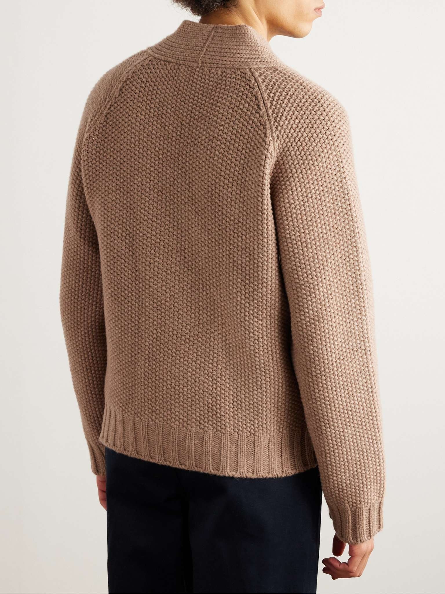 Cable-Knit Wool Sweater - 3