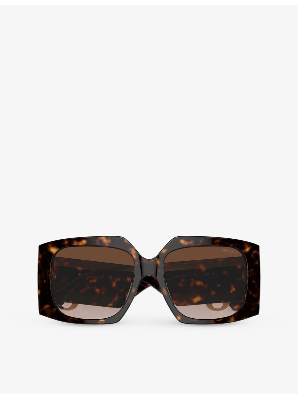 JC5006U square-frame tortoiseshell acetate sunglasses - 5