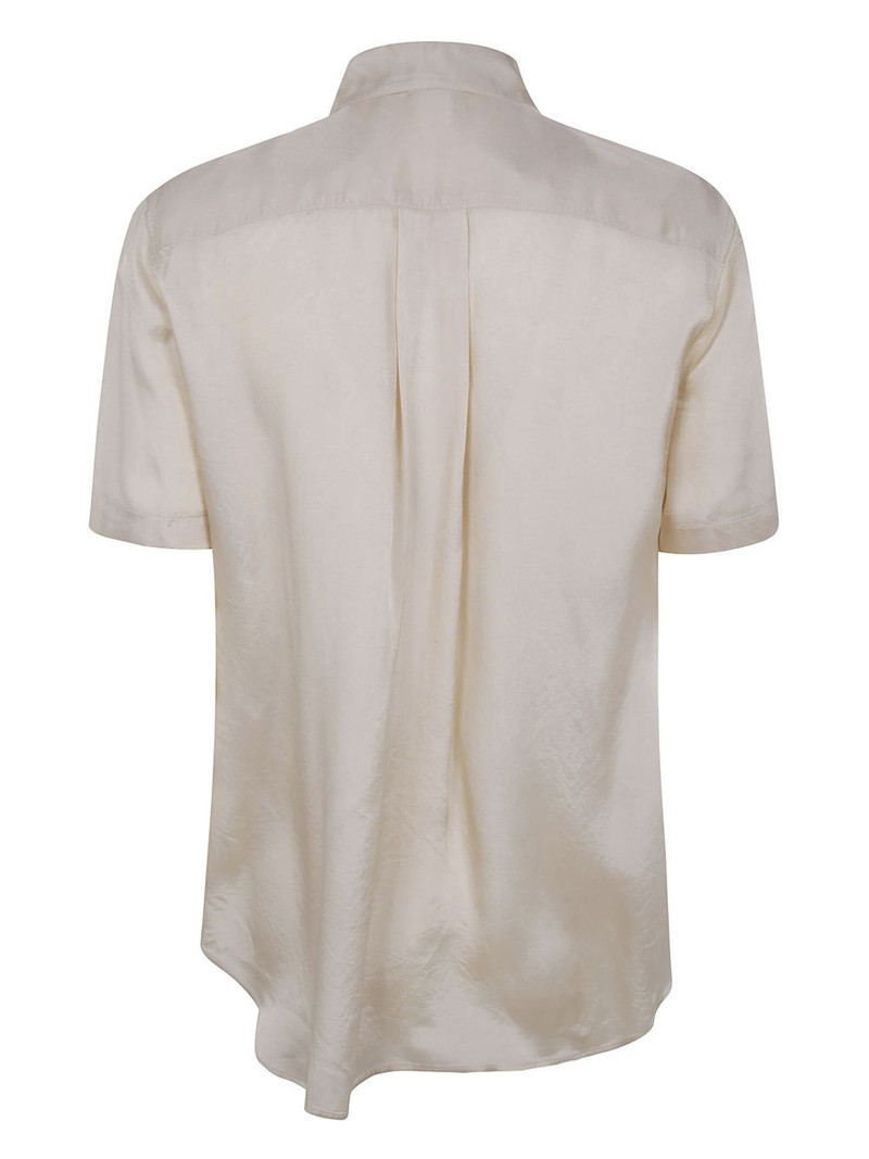 Aspesi ruffle short-sleeve blouse outlook