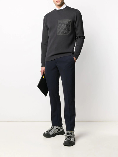 FENDI FF pocket jumper outlook