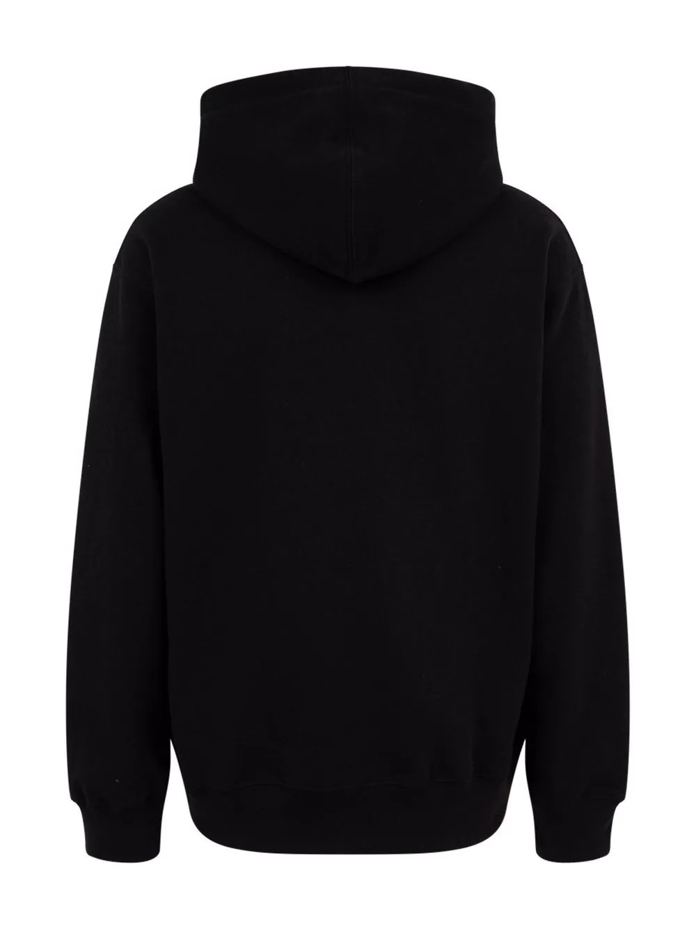 small box-logo zip-up hoodie - 2